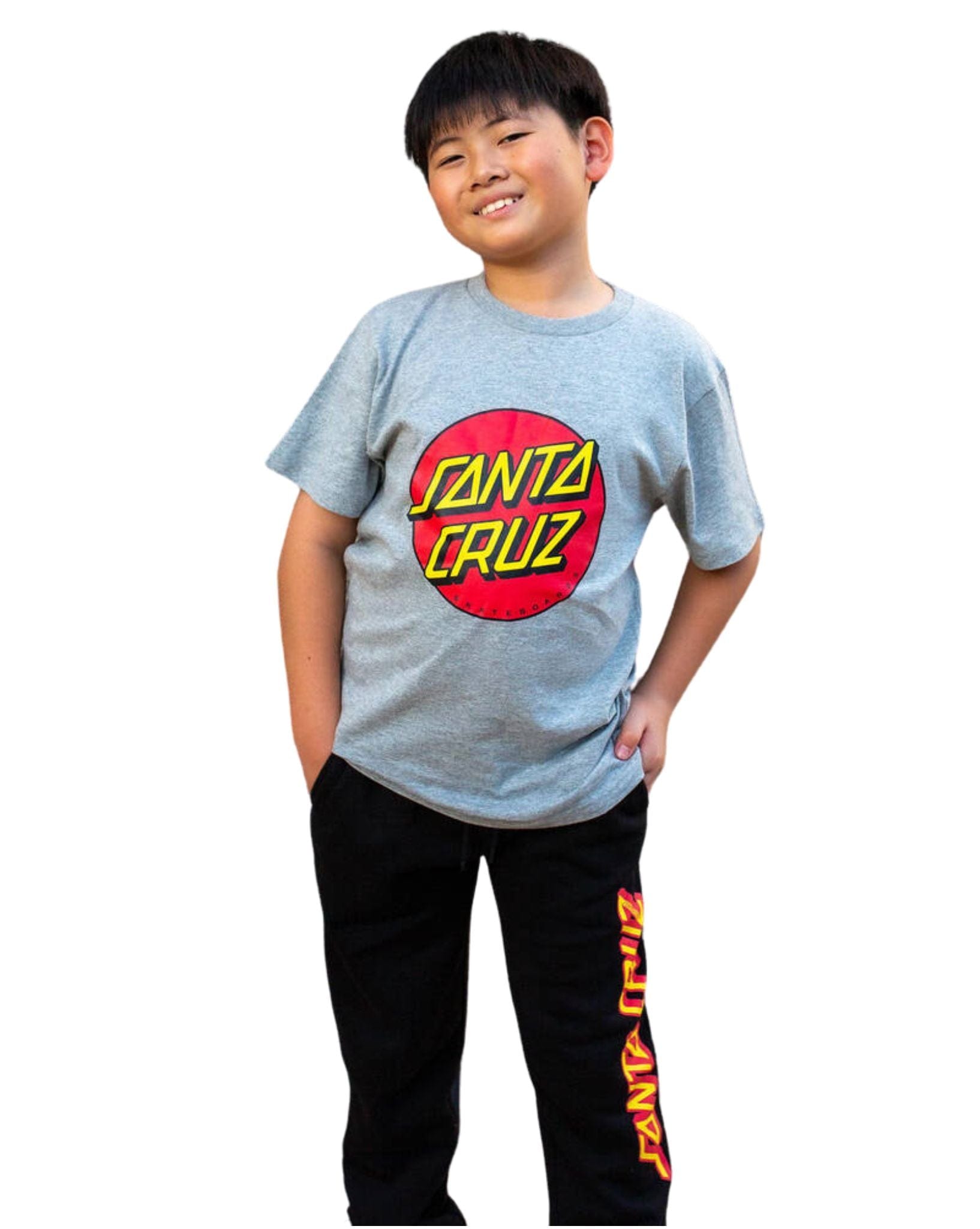 Santa Cruz Boys Classic Dot Tee