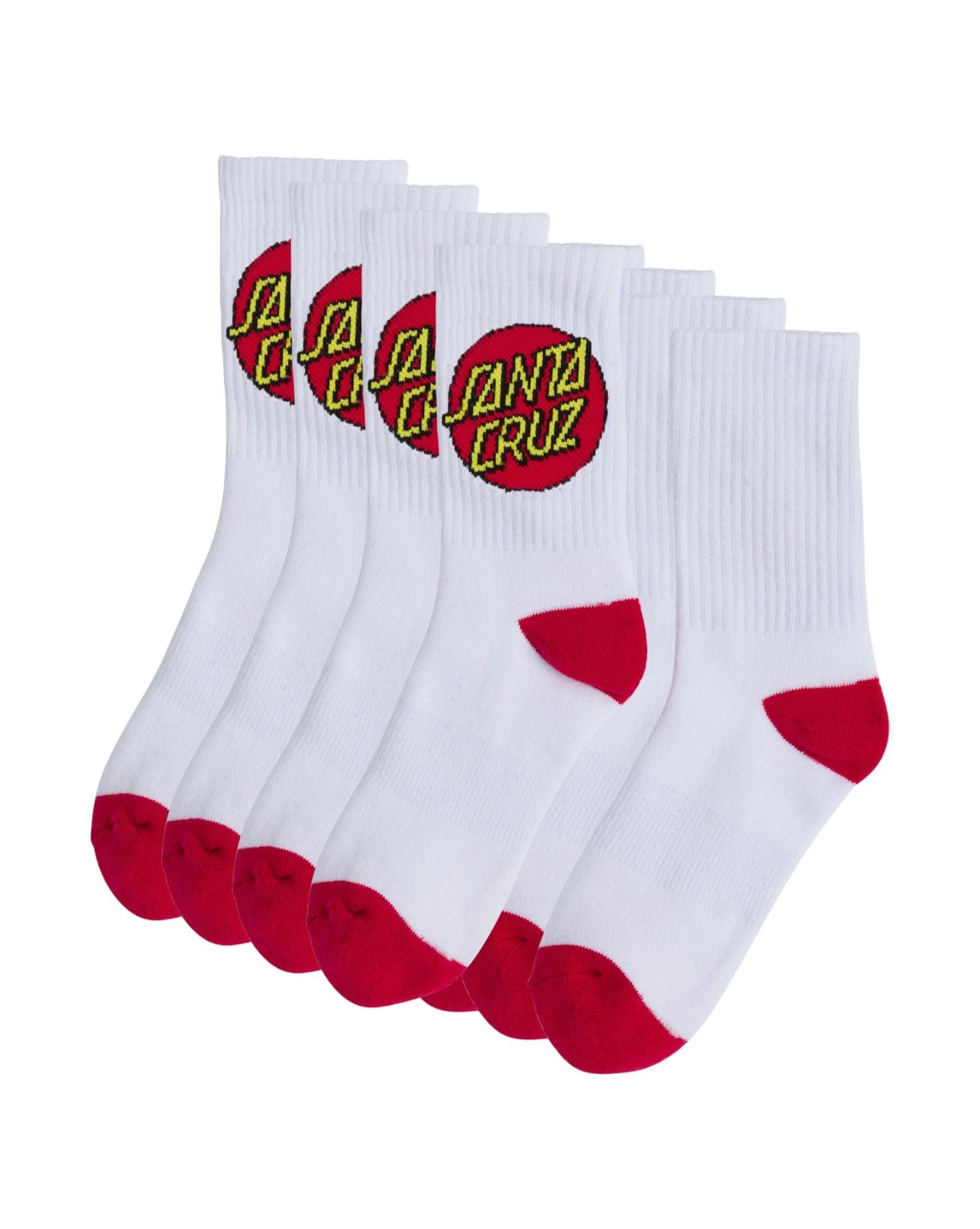 Santa Cruz Boys Cruz Youth Sock 4 Pairs