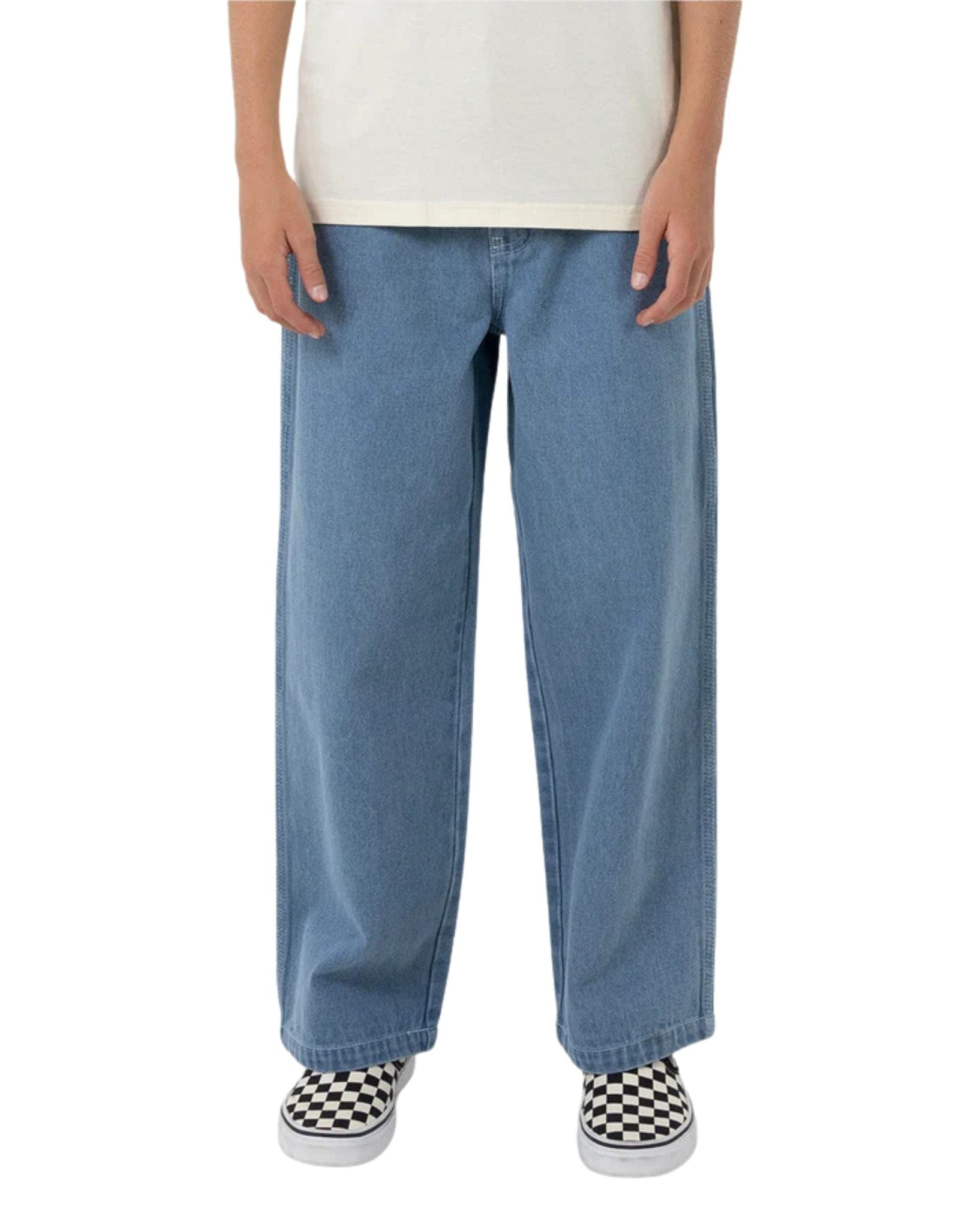 Santa Cruz Boys Yelling Stack Baggy Denim Jeans