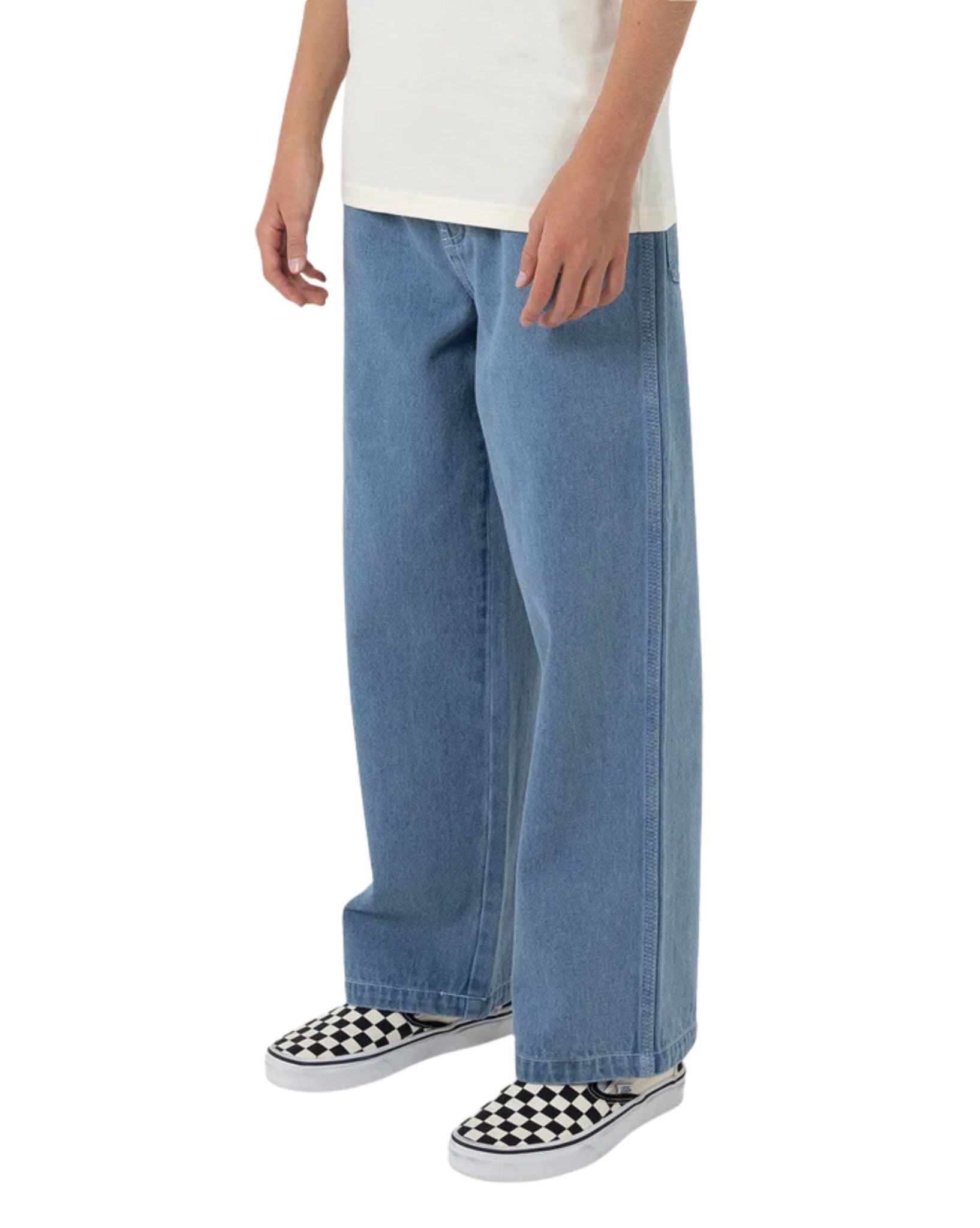 Santa Cruz Boys Yelling Stack Baggy Denim Jeans