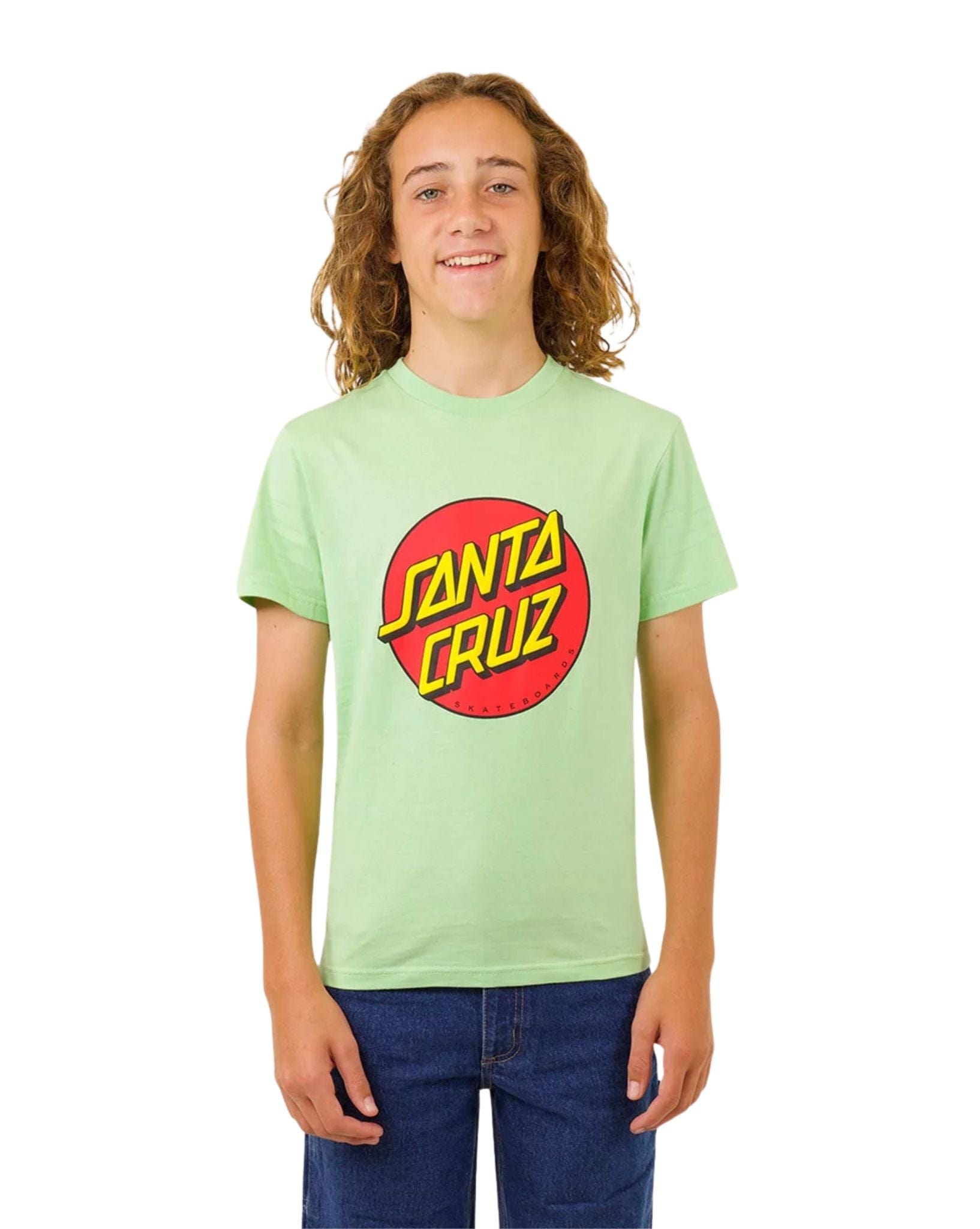 Santa Cruz Classic Dot Puff Front Tee