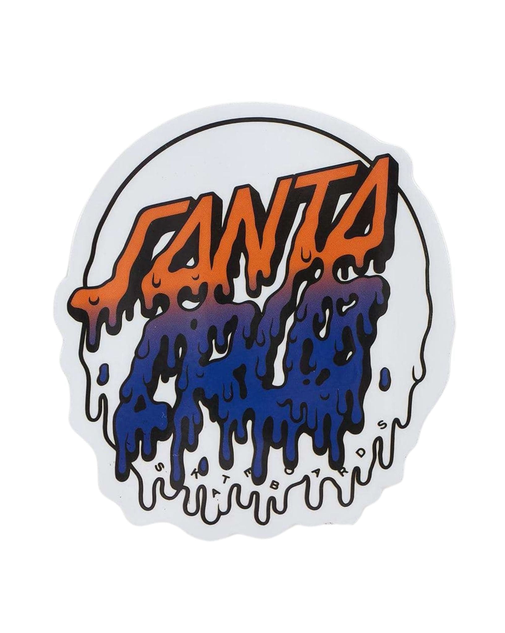 Santa Cruz Rad Dot Hollow Sticker