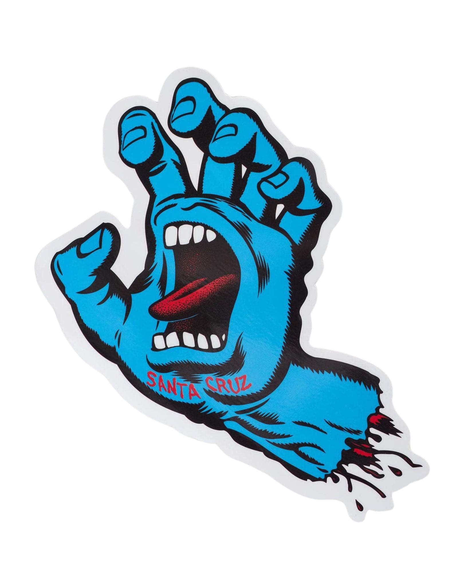 Santa Cruz Screaming Hand Sticker