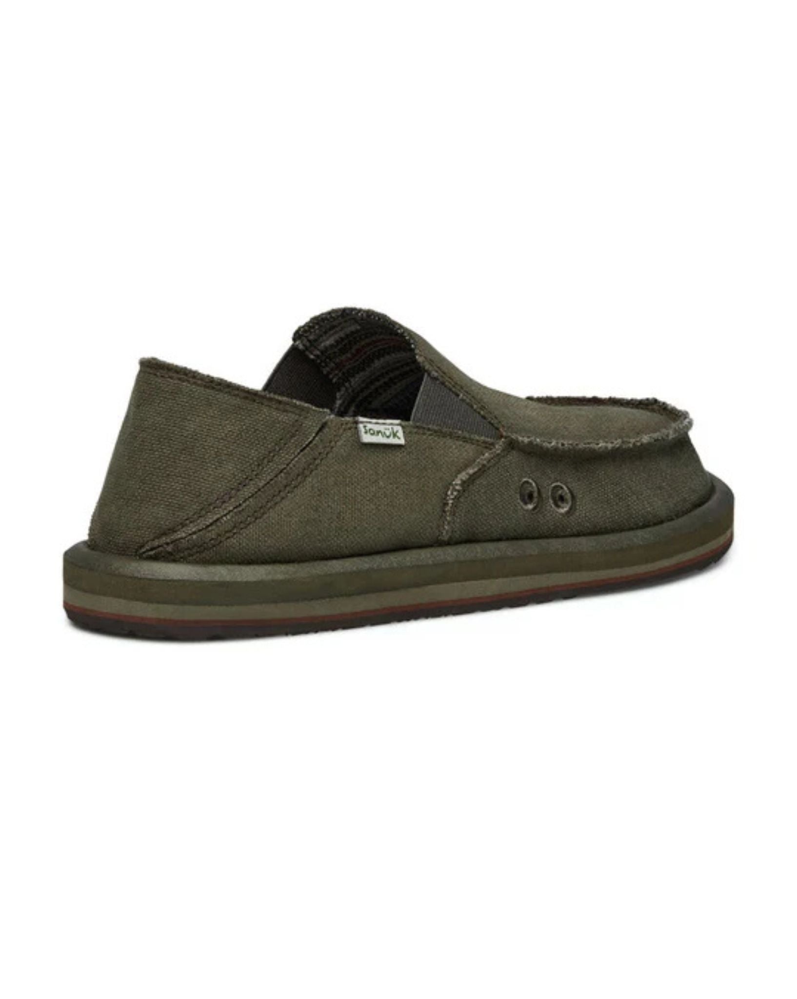 Sanuk Mens Vagabond St Hemp Shoes