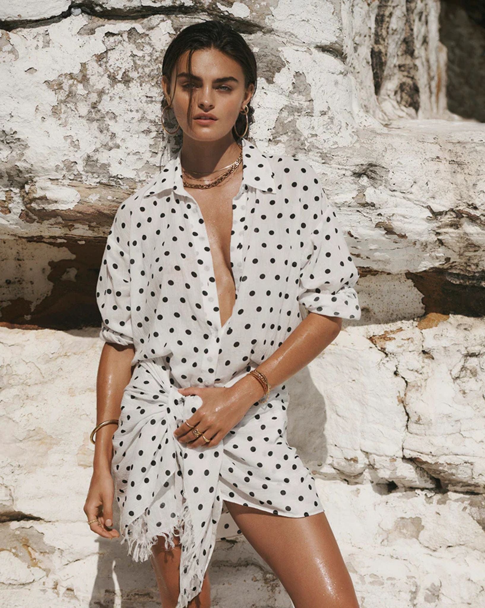 Sea Level Dottie Short Sarong