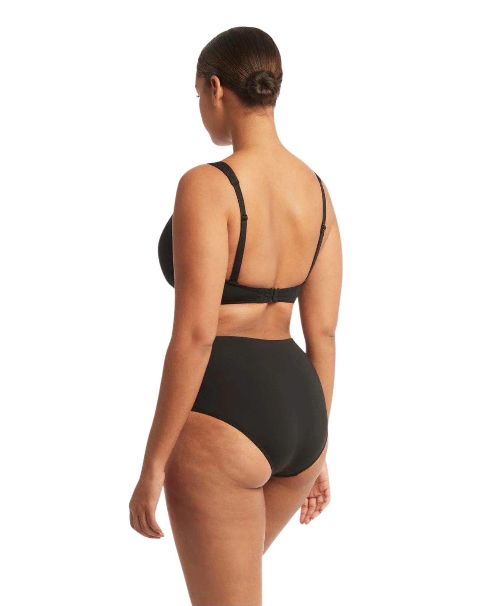 Sea Level Essentials Gathered Side High Waist Pant