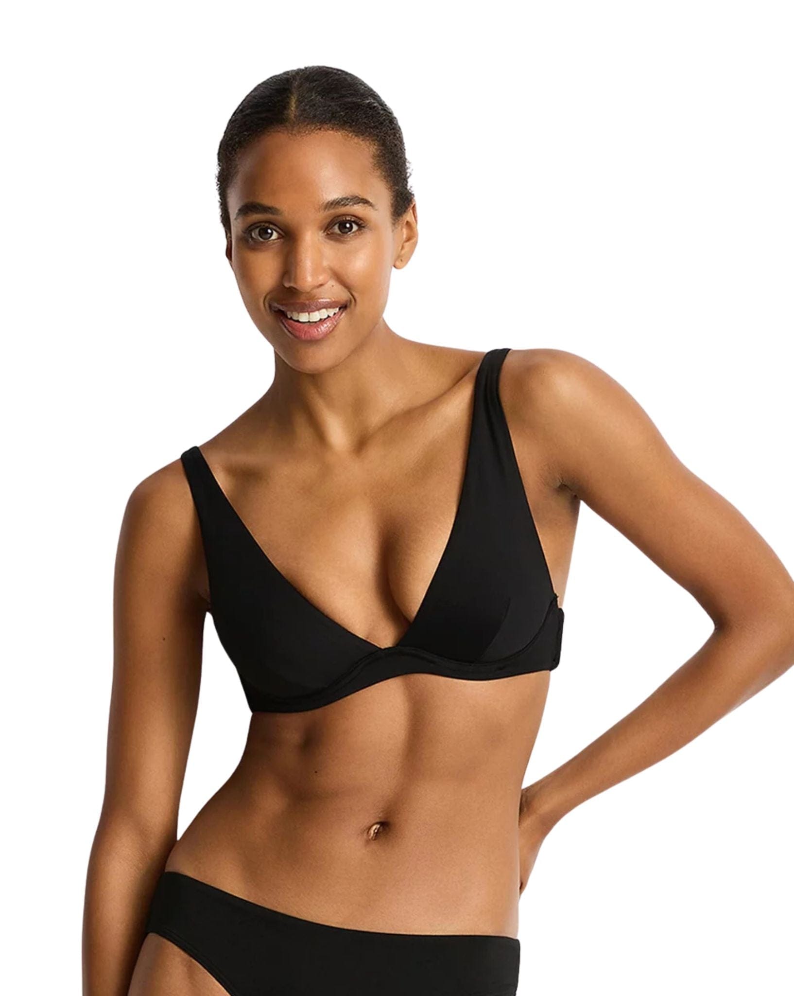 Sea Level Essentials Longline Underwire Bra