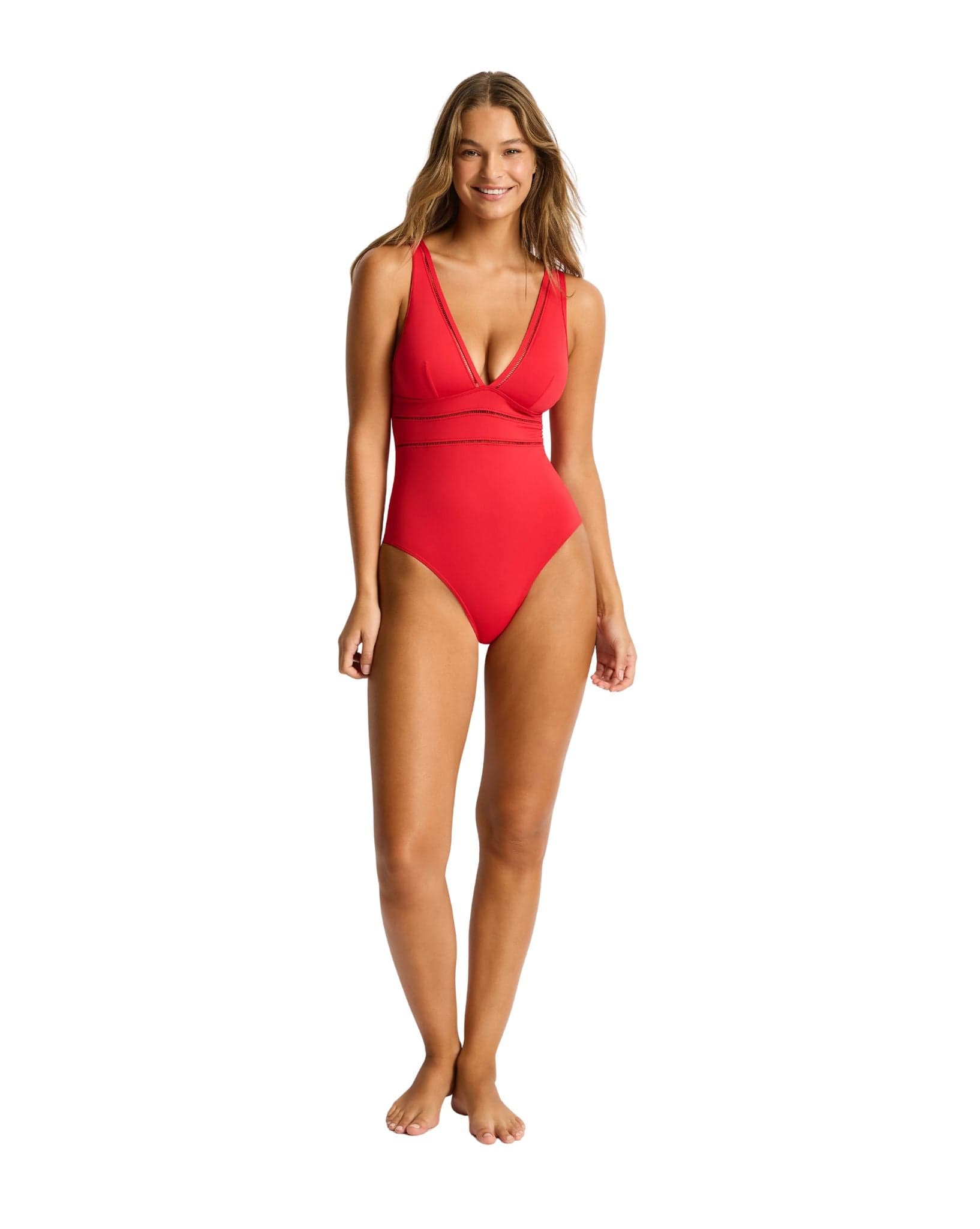 Sea Level Essentials Spliced One Piece