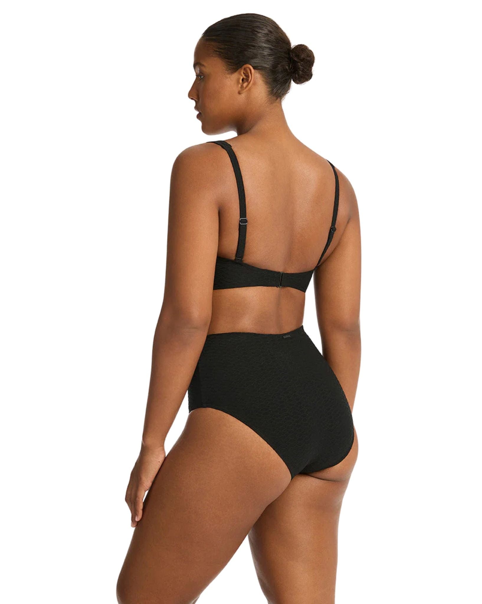 Sea Level Honeycomb Wrap High Waist Pant