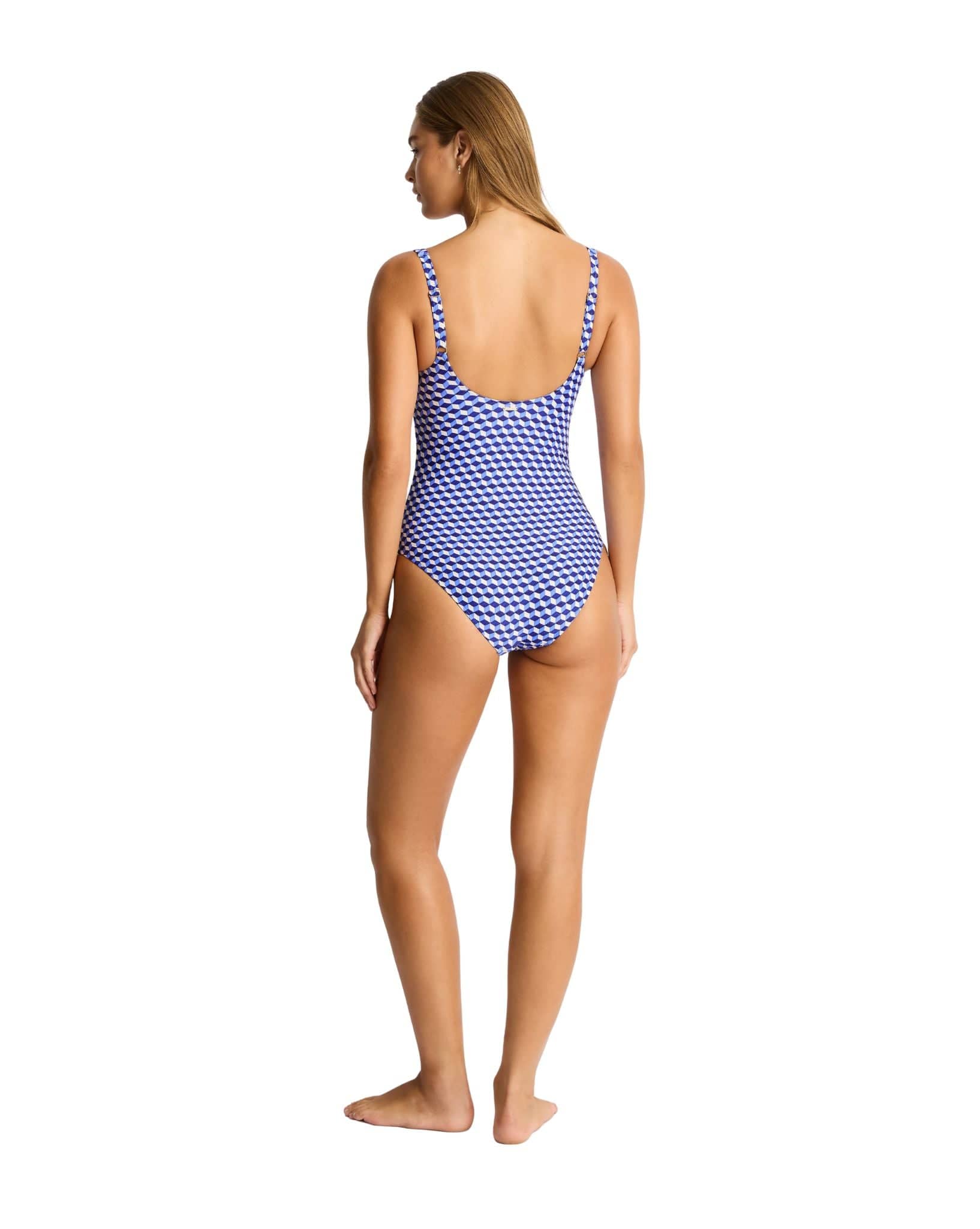 Sea Level Solara Scoop Back Panel Line One Piece