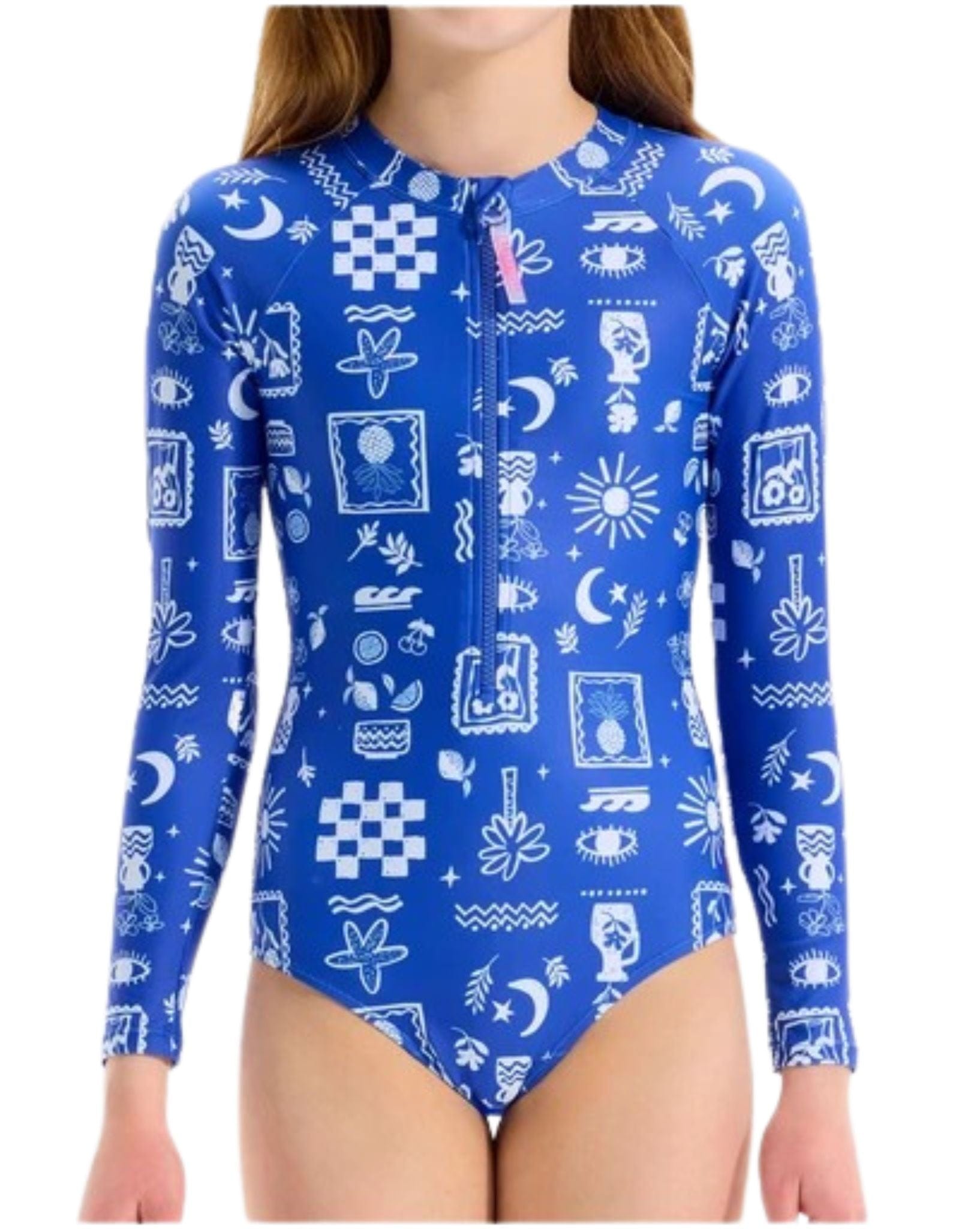 Seafolly Amalfi Zip Front Paddle Suit