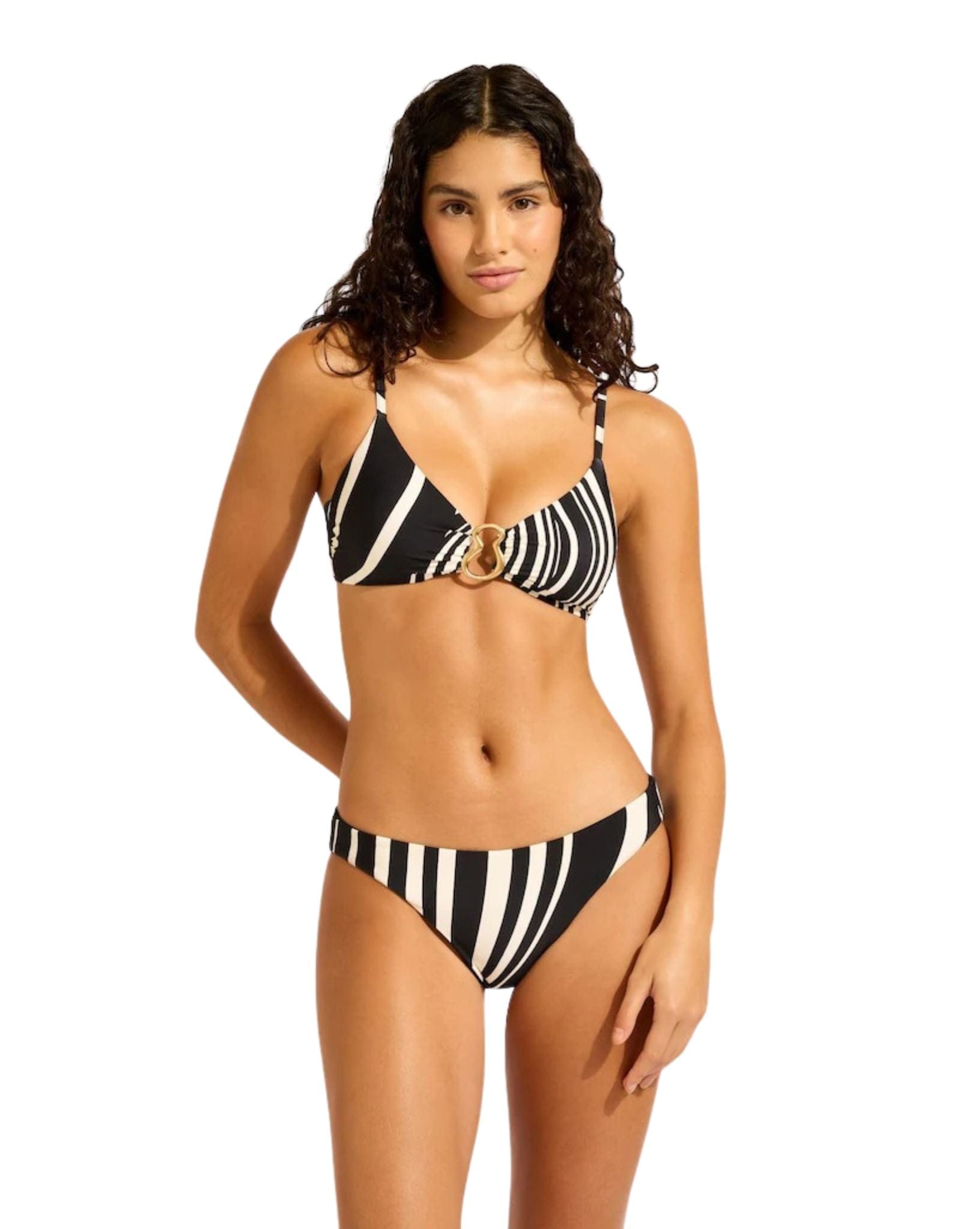 Seafolly Coastline-Ring Front Bralette