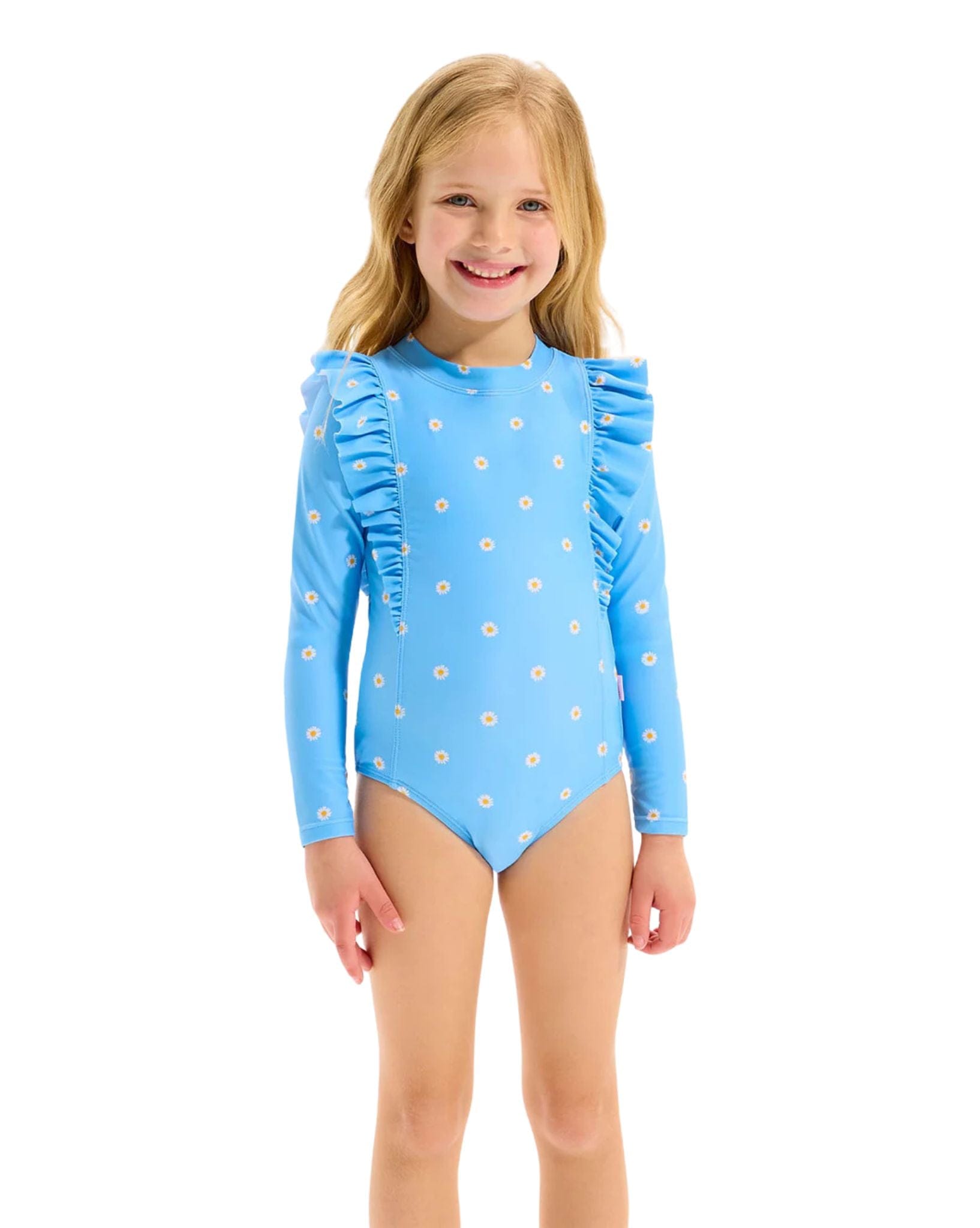 Seafolly Daisy Chain Frill Paddlesuit