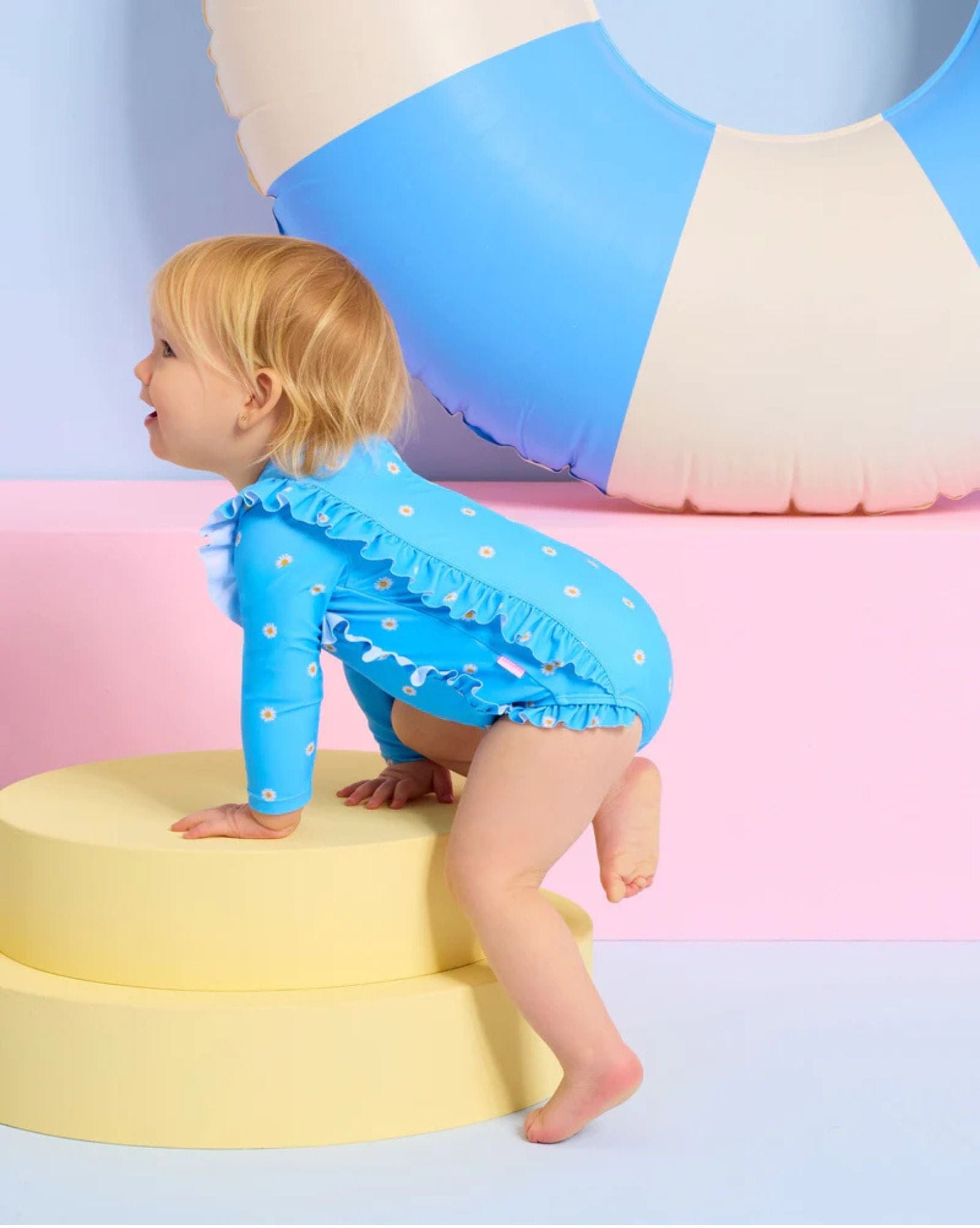 Seafolly Daisy Chain Sunsuit - Blue