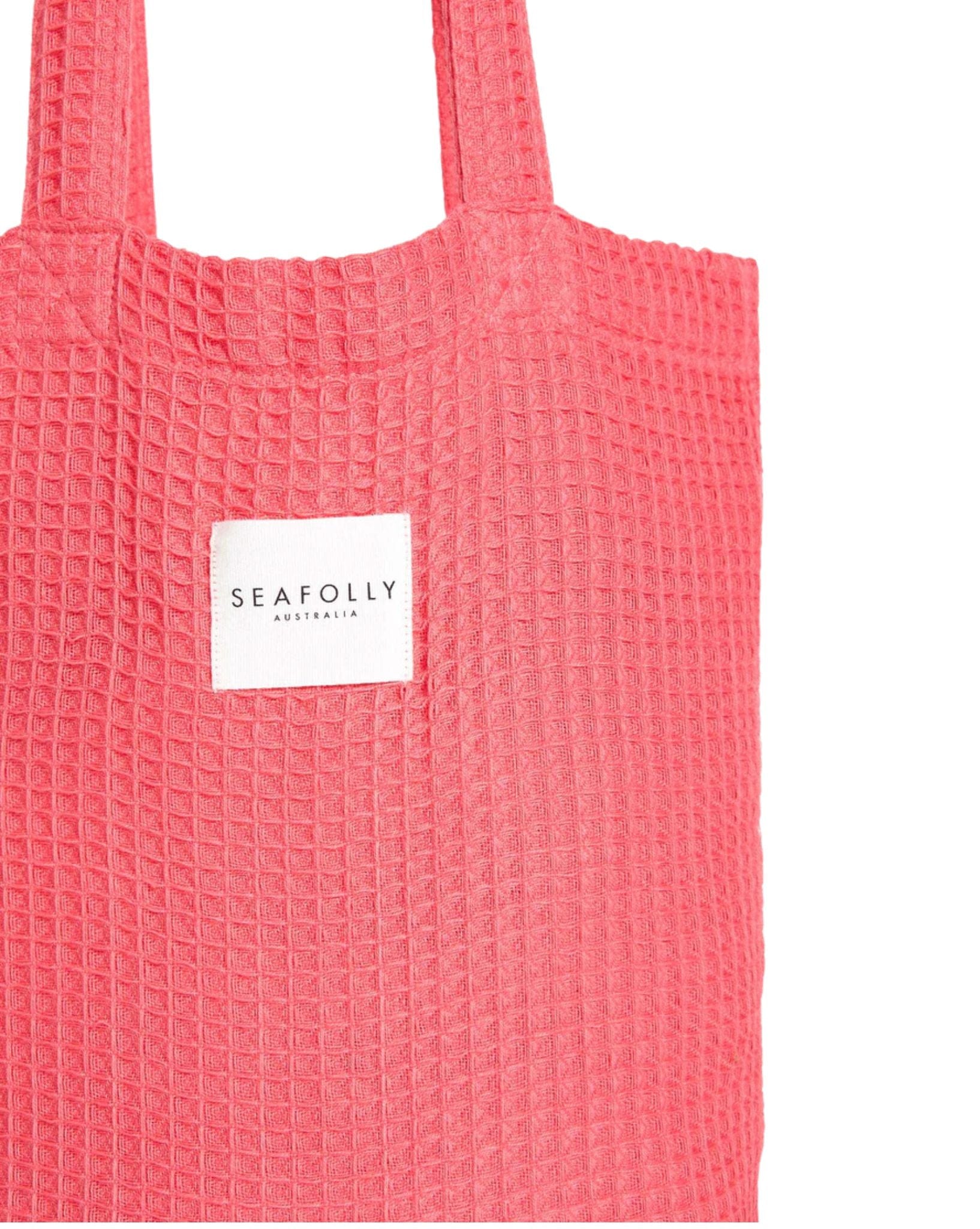 Seafolly Fringe Benefits Waffle Beach Towel Set