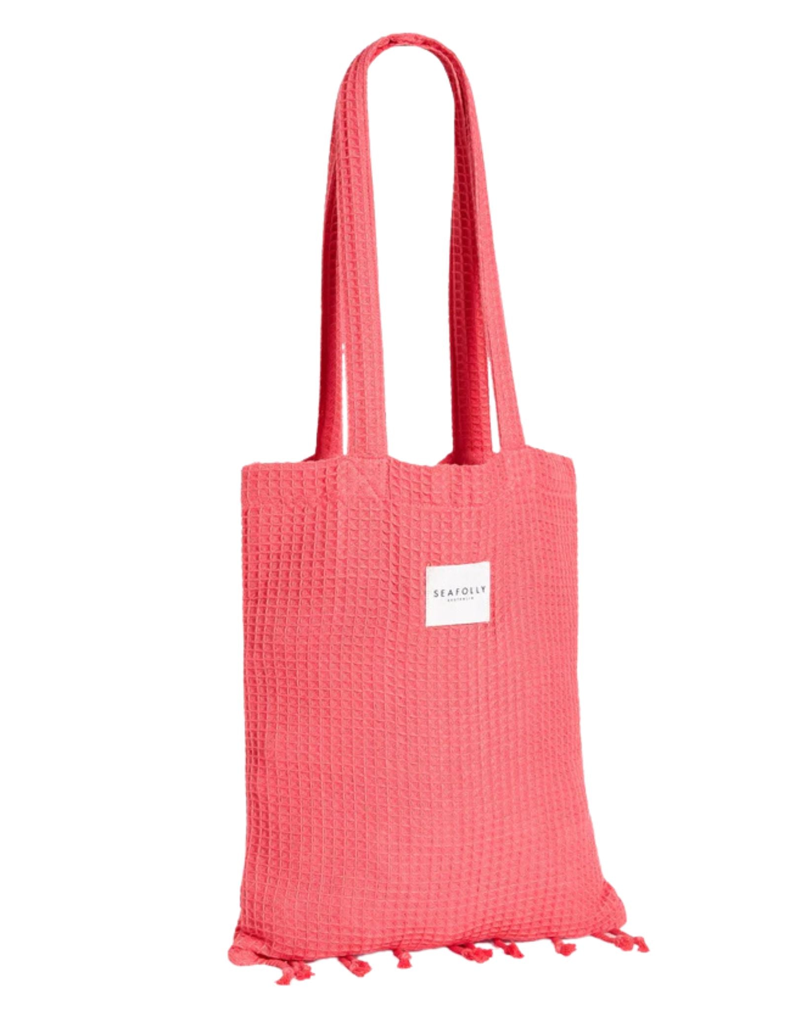 Seafolly Fringe Benefits Waffle Beach Towel Set