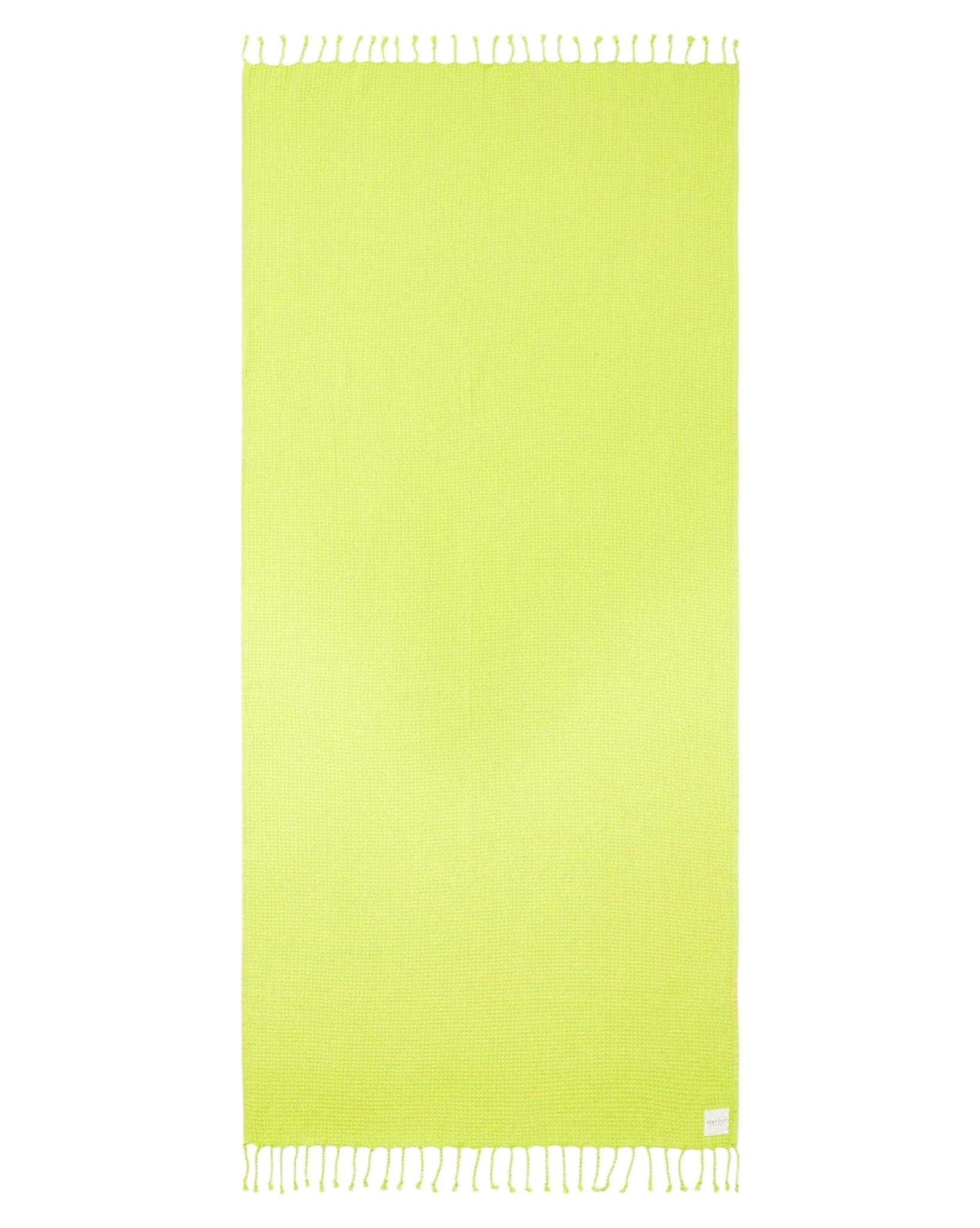 Seafolly Fringe Benefits Waffle Beach Towel Set