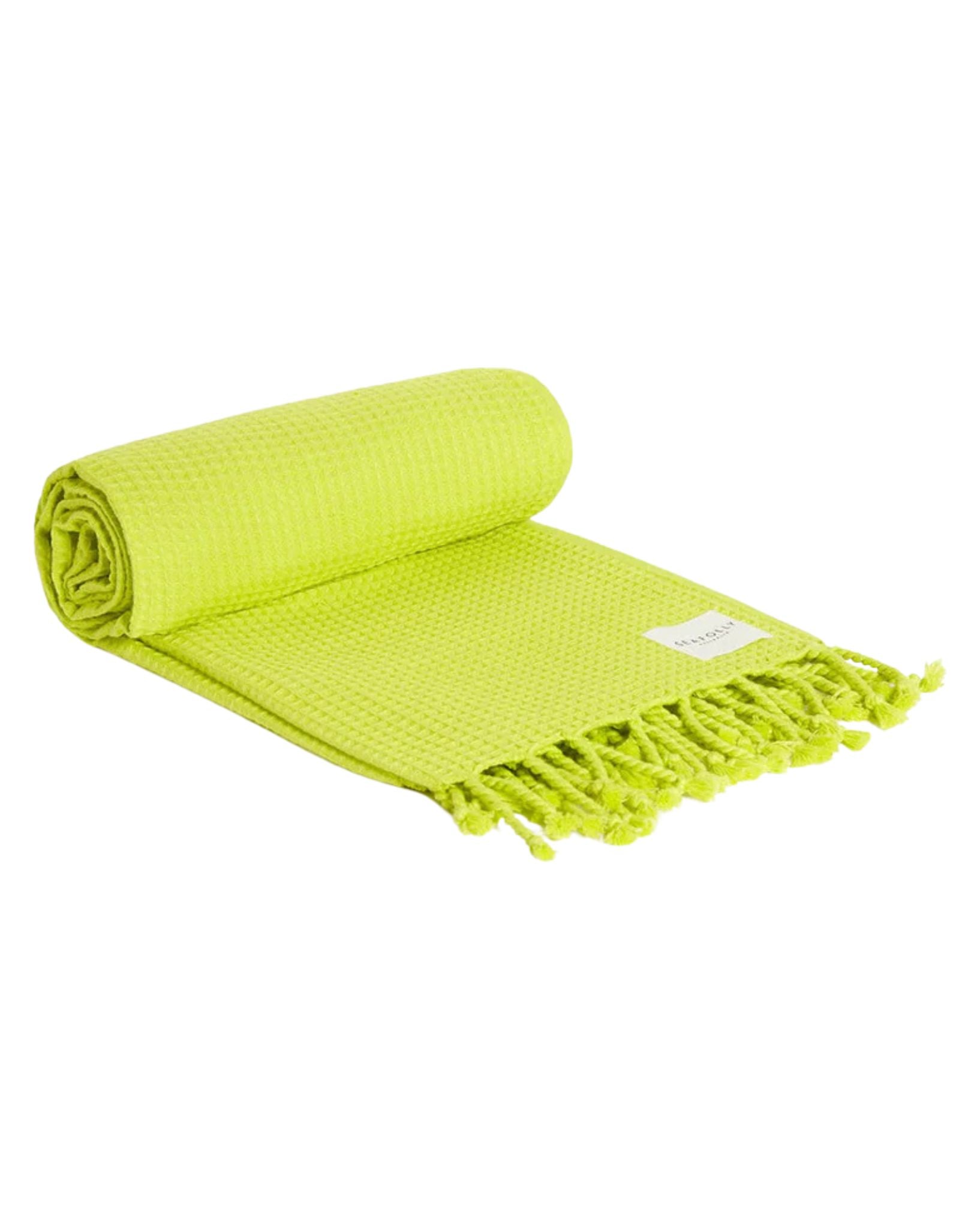 Seafolly Fringe Benefits Waffle Beach Towel Set