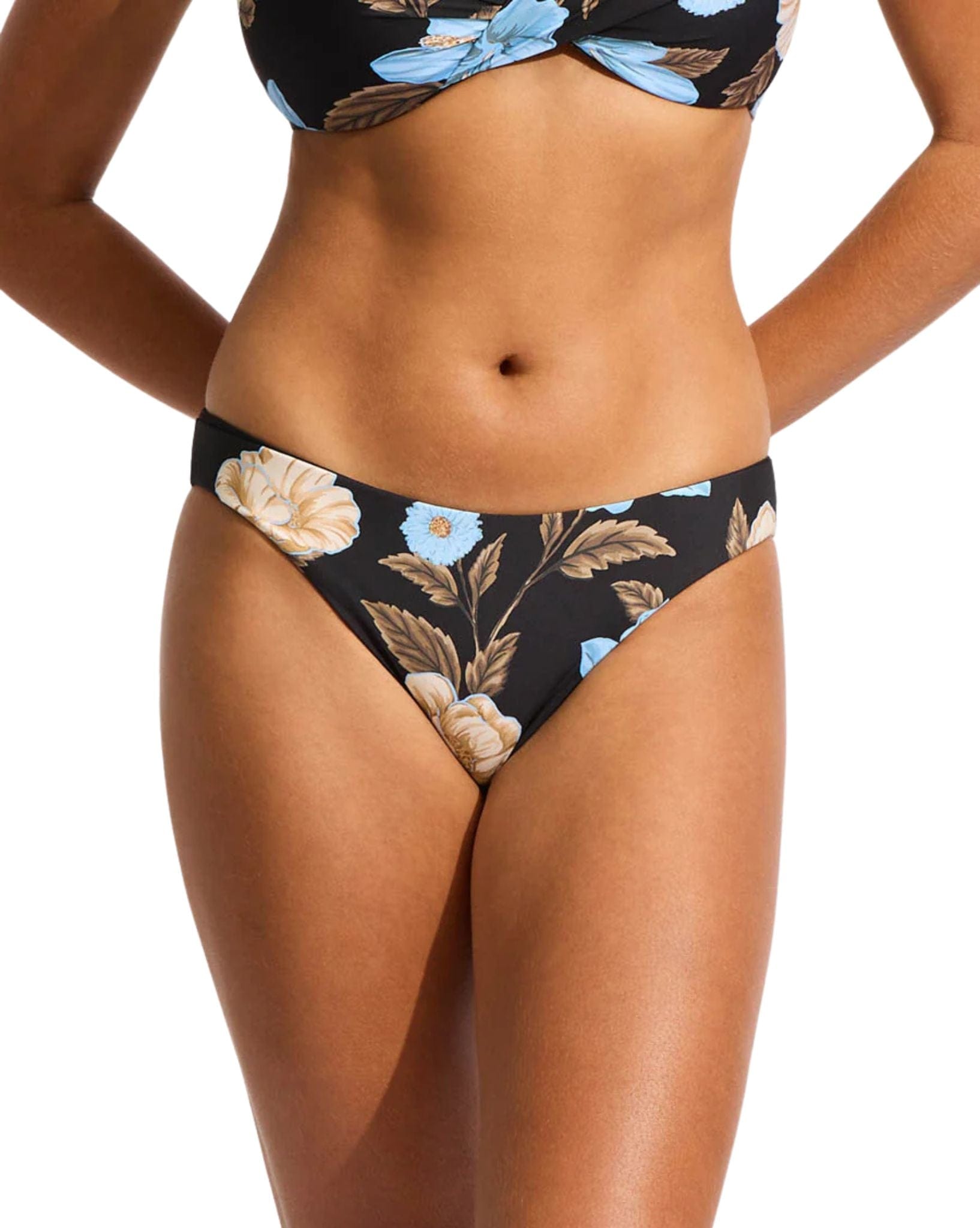 Seafolly Garden Party Reversible Hipster