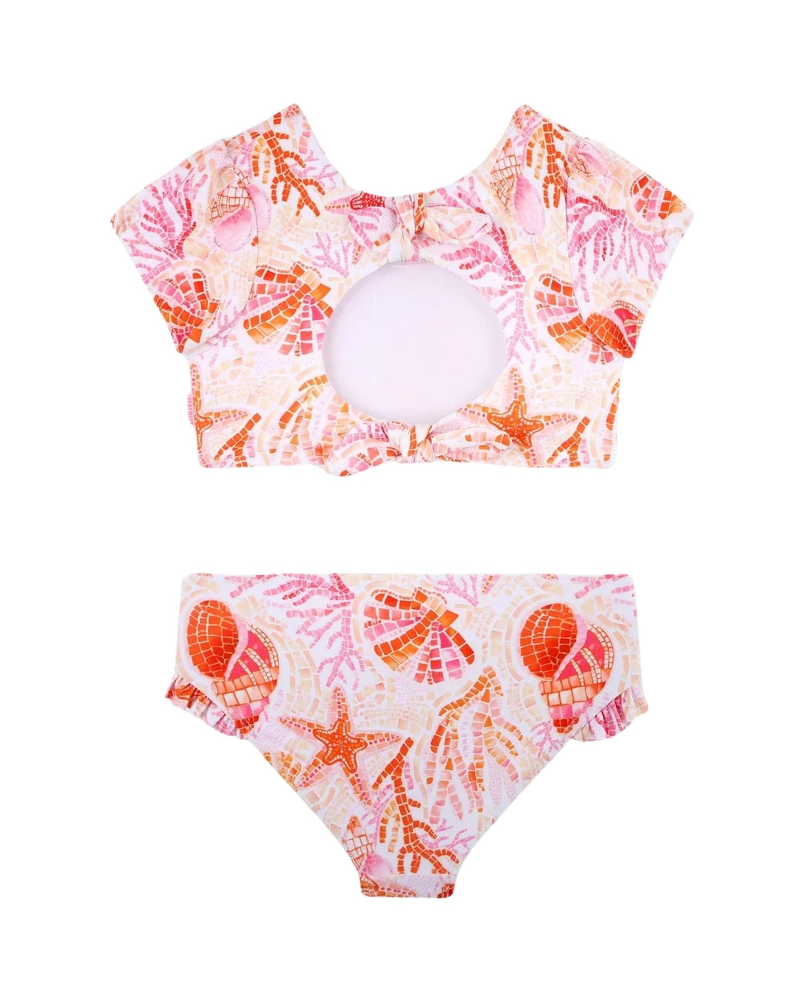 Seafolly Girls La Mer Sleeve Bikini Set