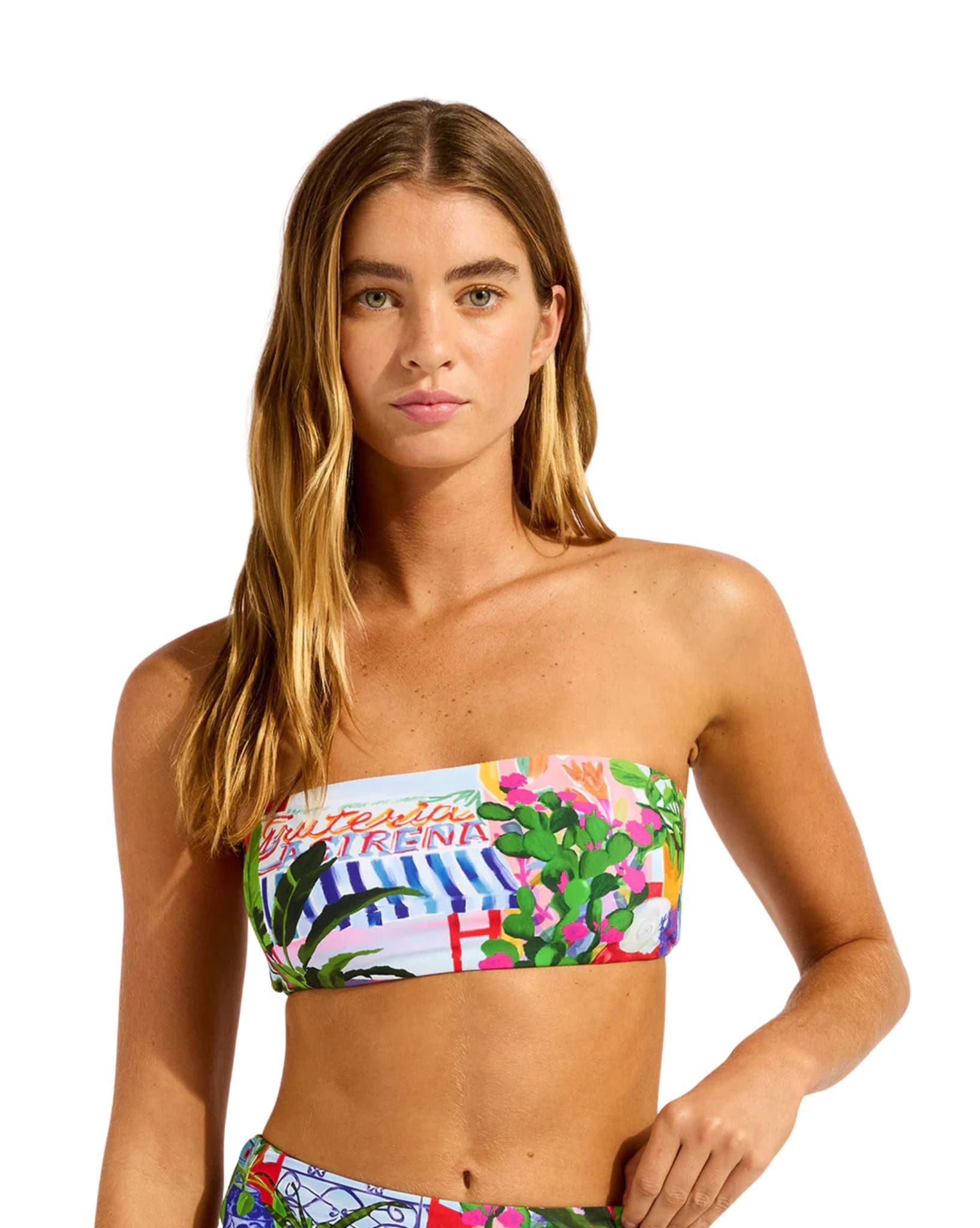 Seafolly La Boca-Bandeau Bikini Top