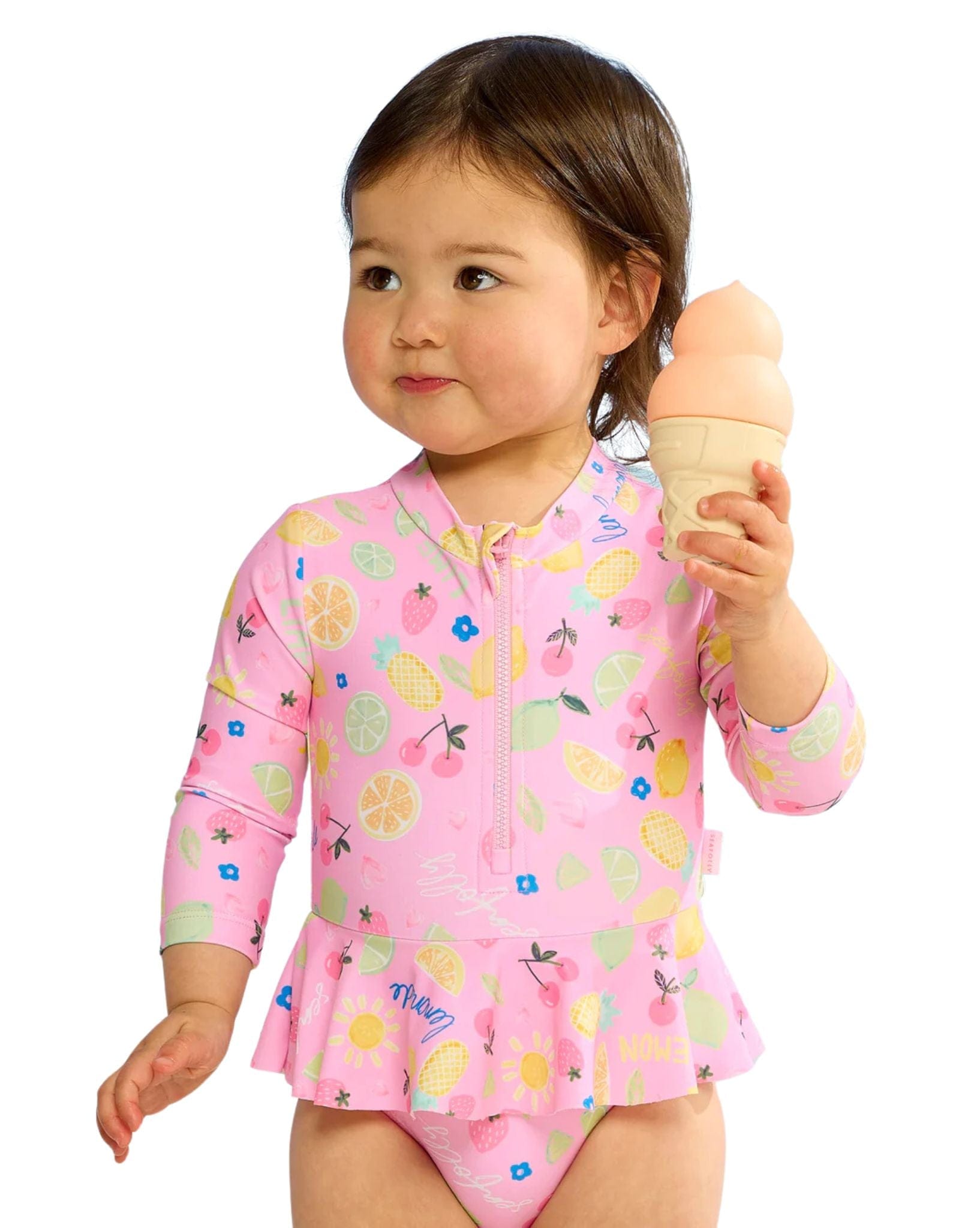 Seafolly Lemon Lime Flounce Sunsuit