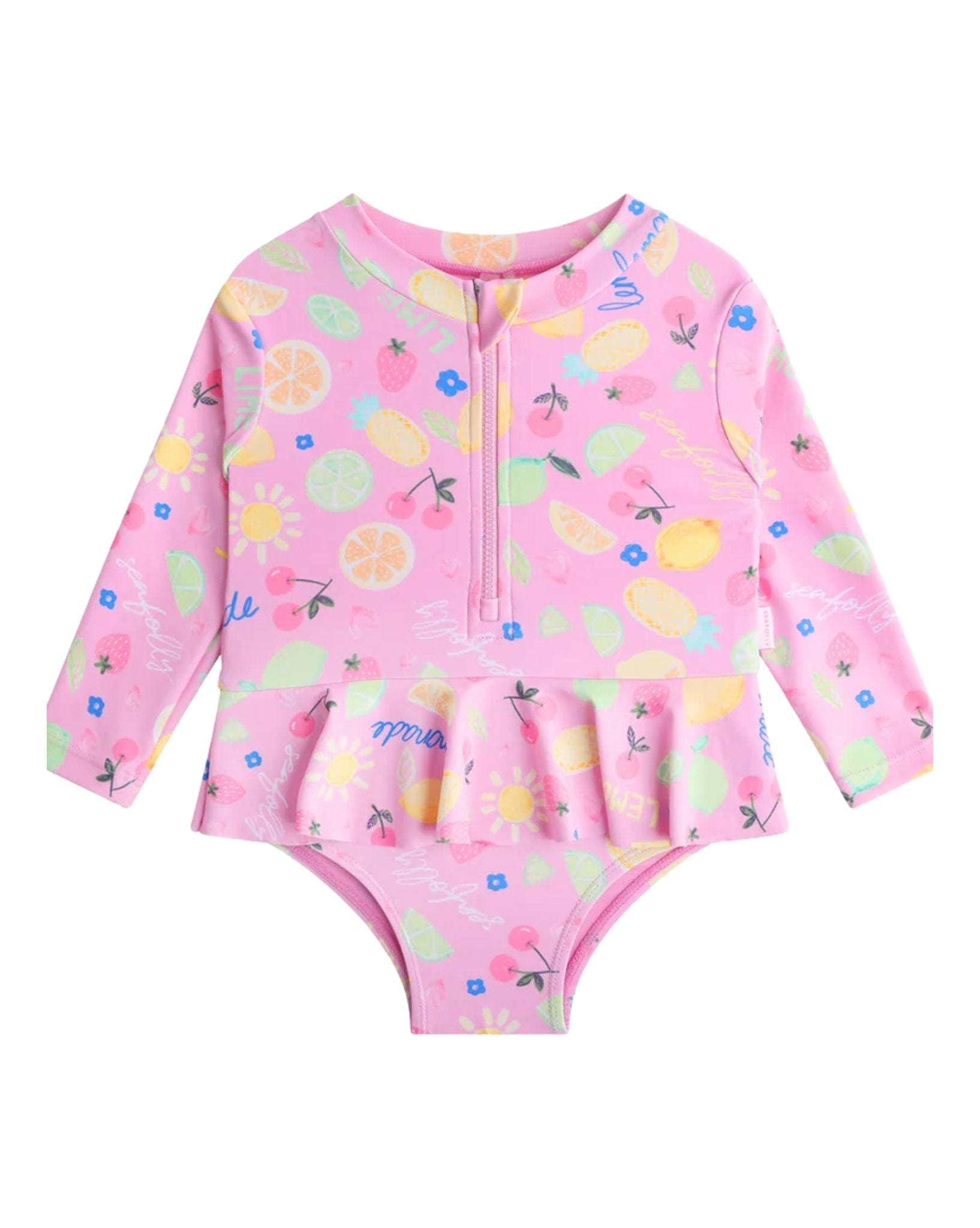 Seafolly Lemon Lime Flounce Sunsuit