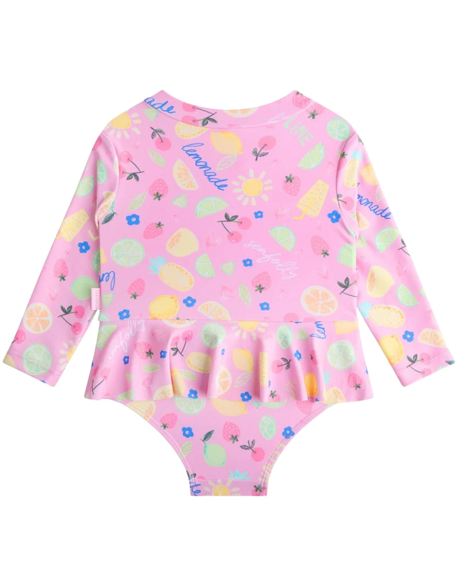 Seafolly Lemon Lime Flounce Sunsuit