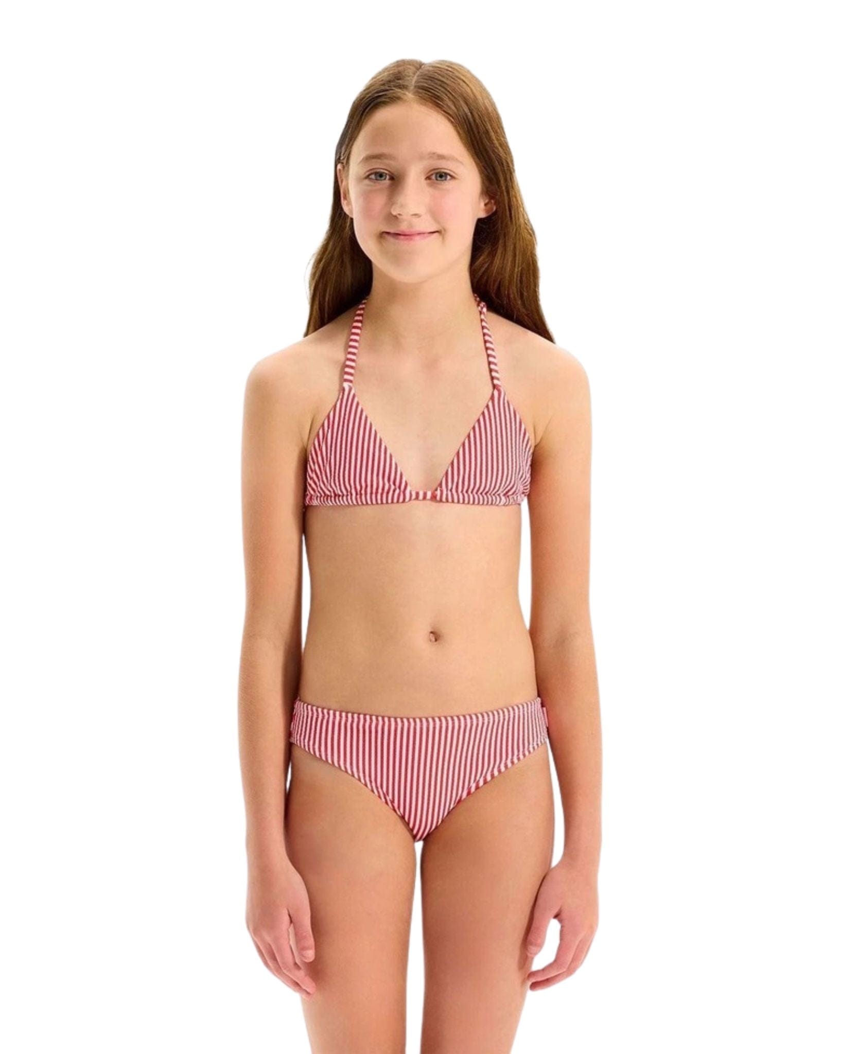 Seafolly Stripe Texture Triangle Bikini