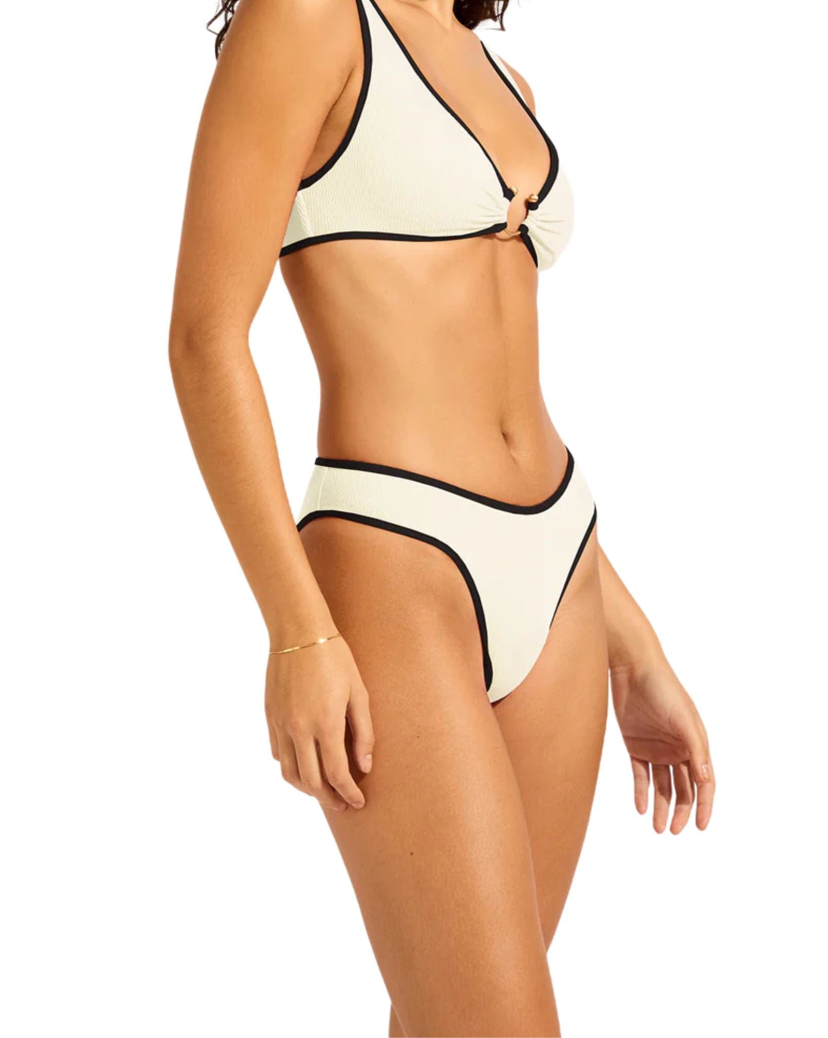 Seafolly Womens Beach Bound High Leg Pant