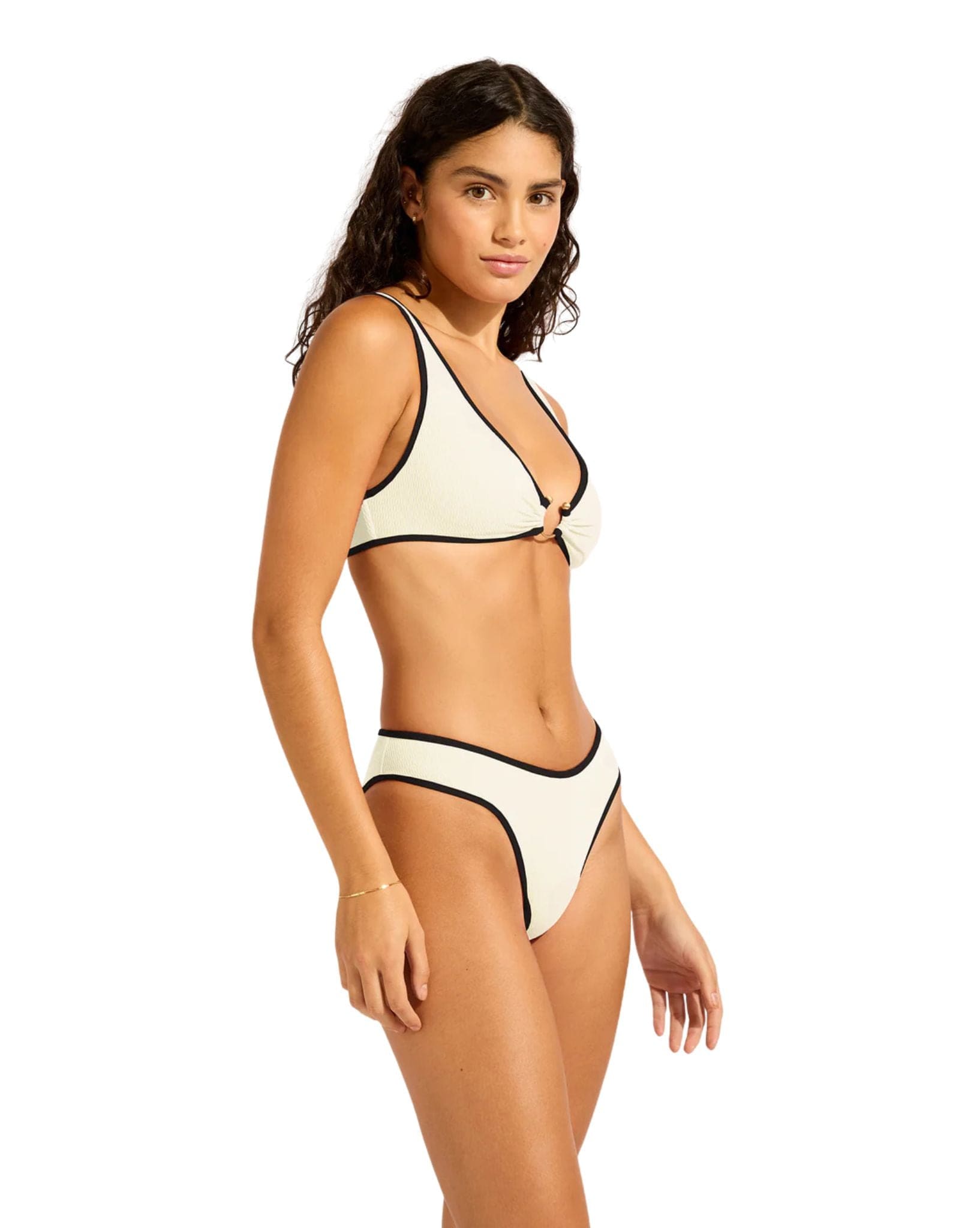 Seafolly Womens Beach Bound High Leg Pant