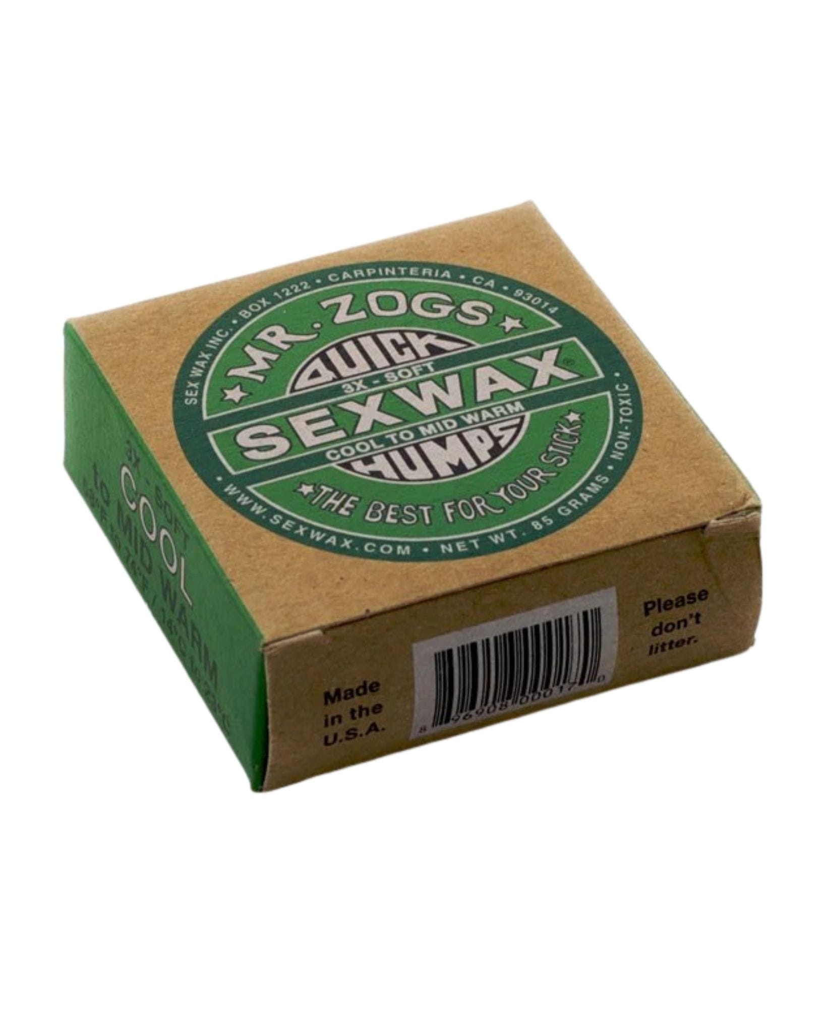 Sex Wax Sex Wax Quick Humps Cool Water - Green
