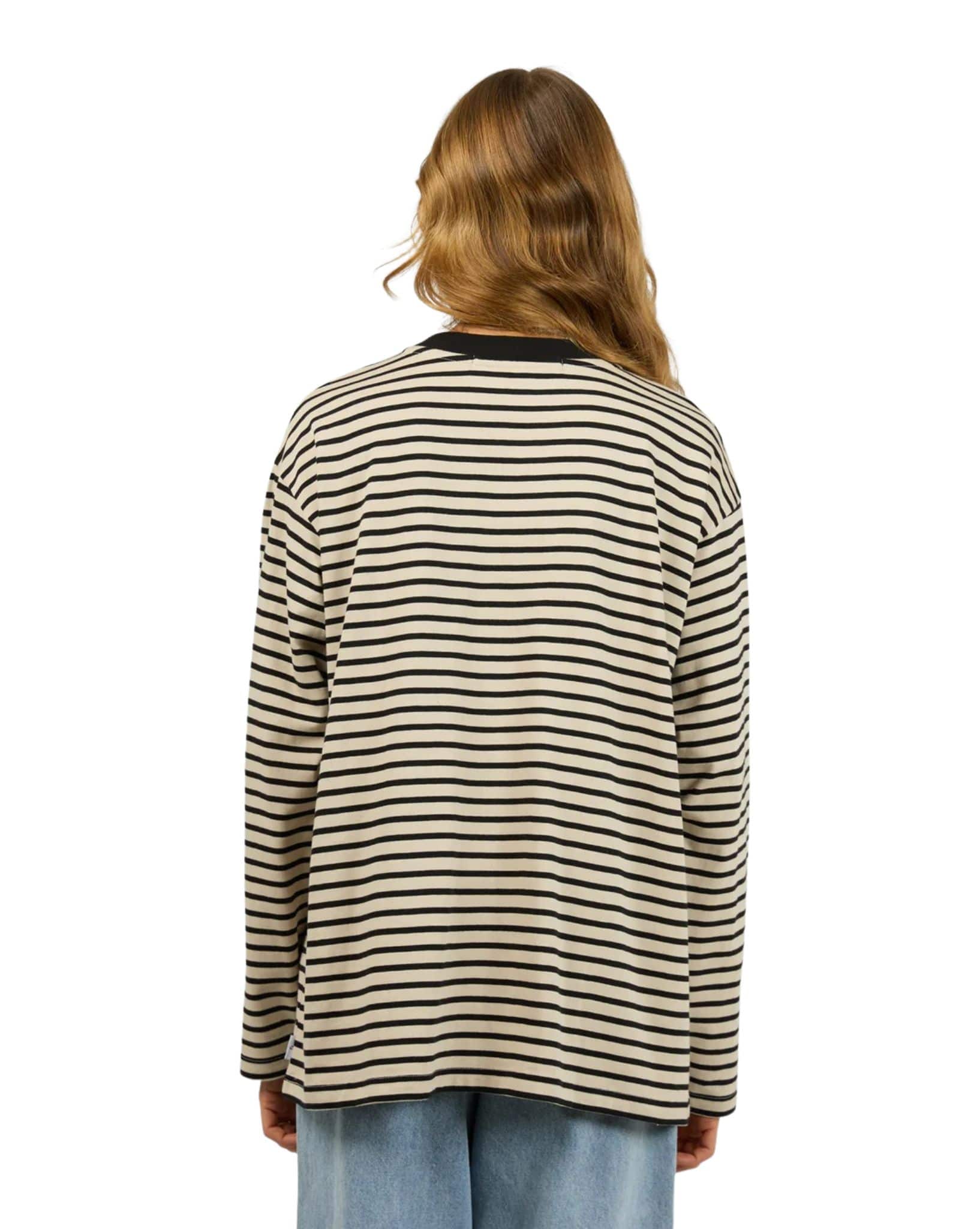 Silent Theory Foundation Stripe L/S Tee