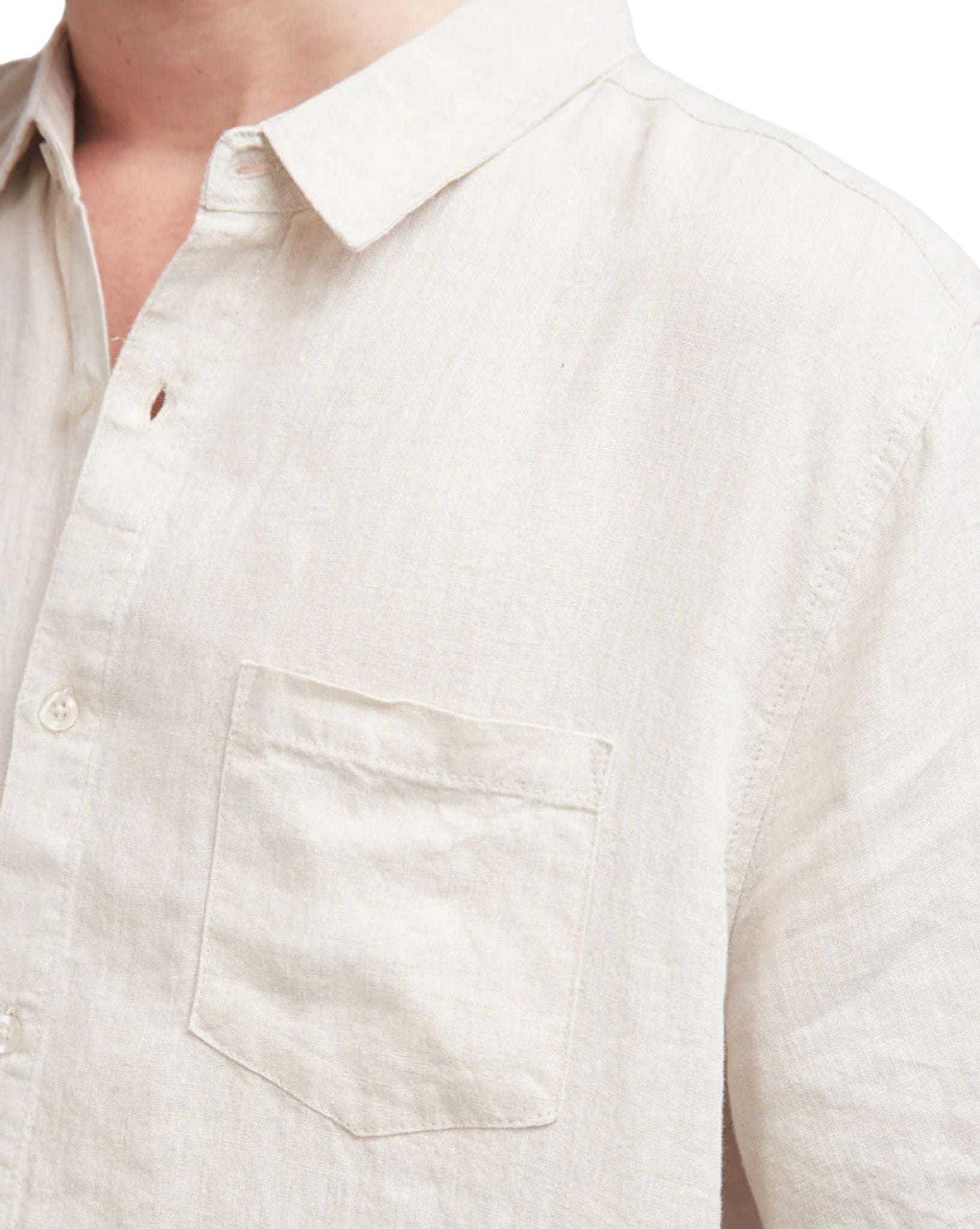 Silent Theory Linen Ss Shirt