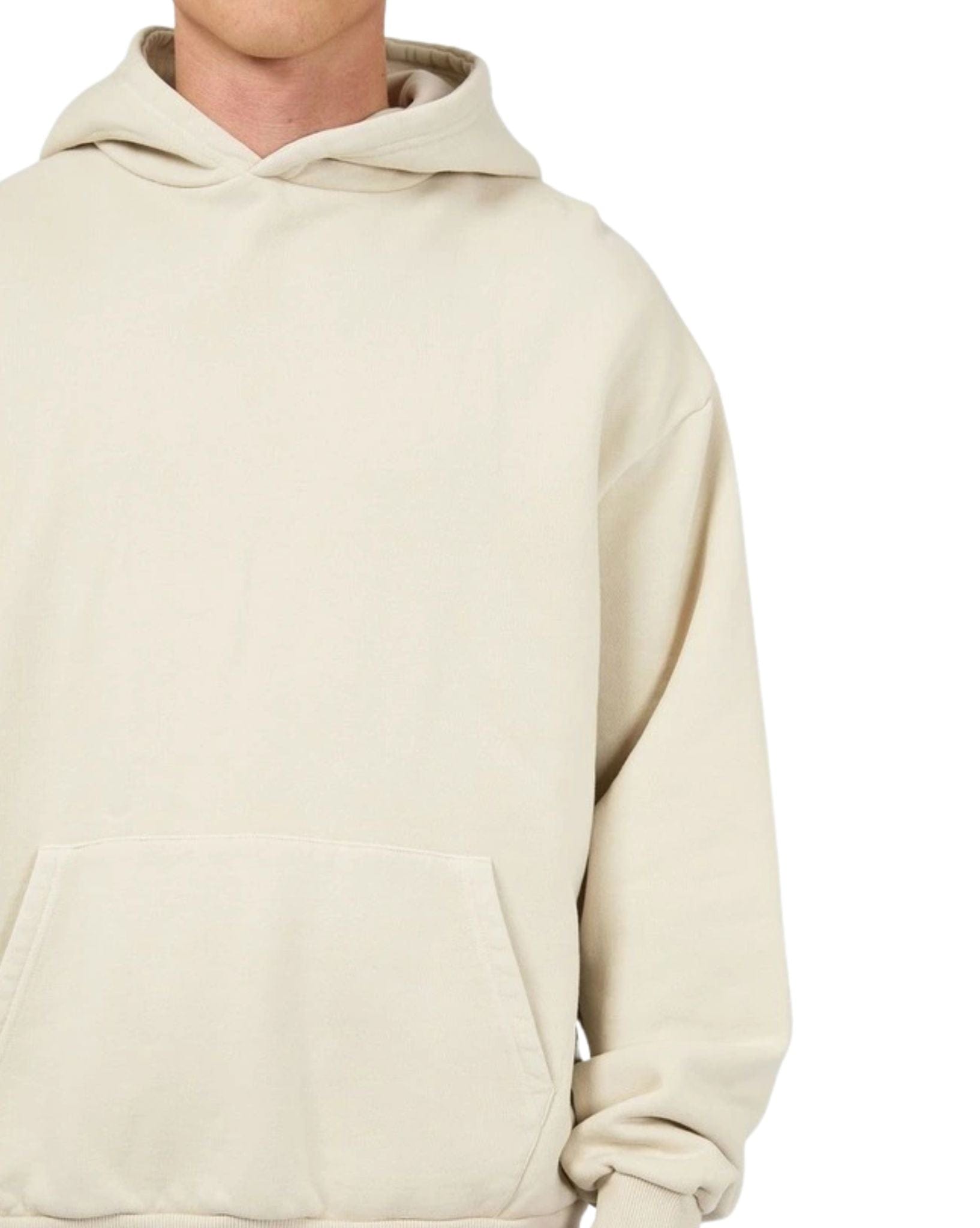 Silent Theory Mens Box Hoodie - Chalk