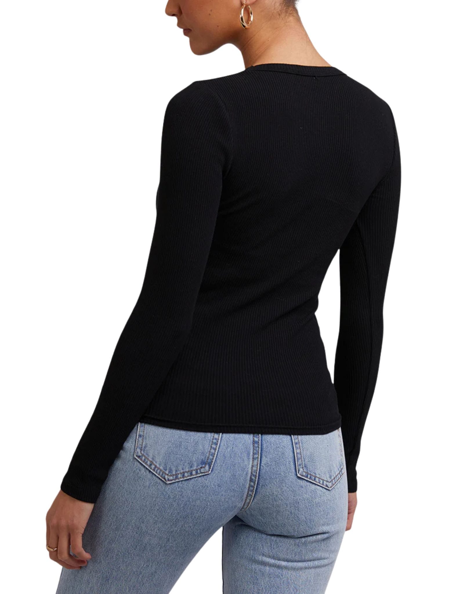 Silent Theory Rib Long Sleeve Tee