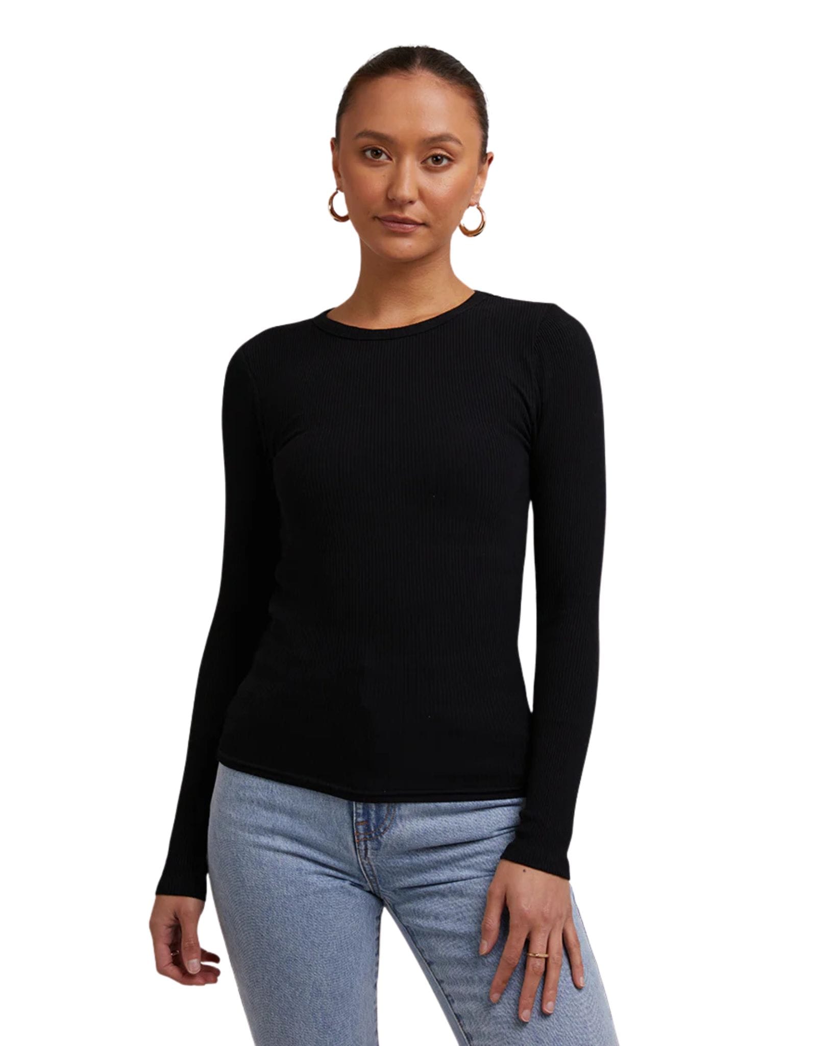 Silent Theory Rib Long Sleeve Tee