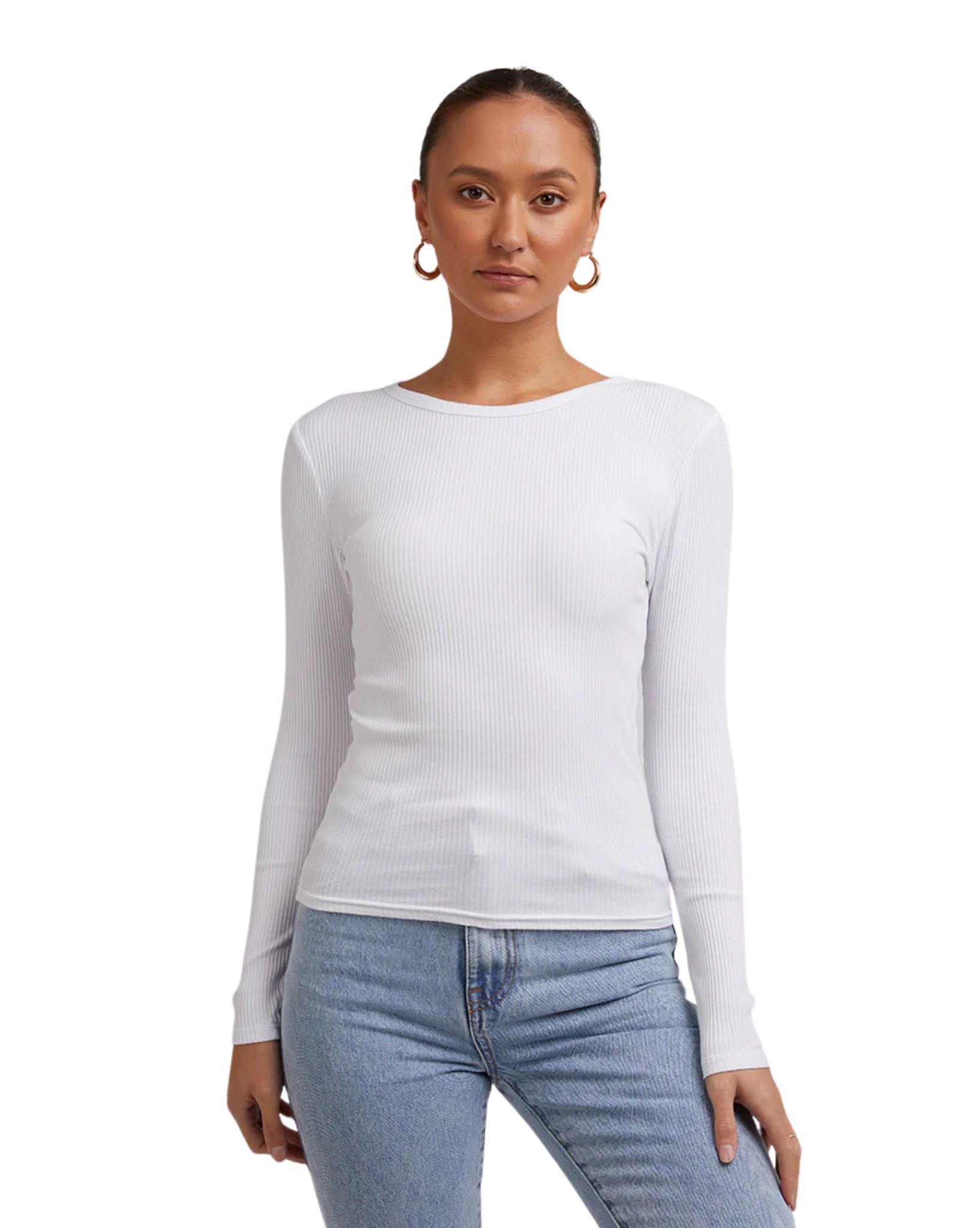 Silent Theory Rib Long Sleeve Tee