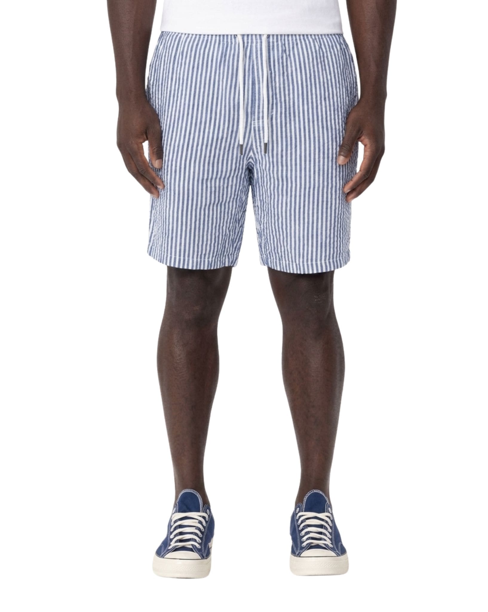 Silent Theory Stripe Linen Short