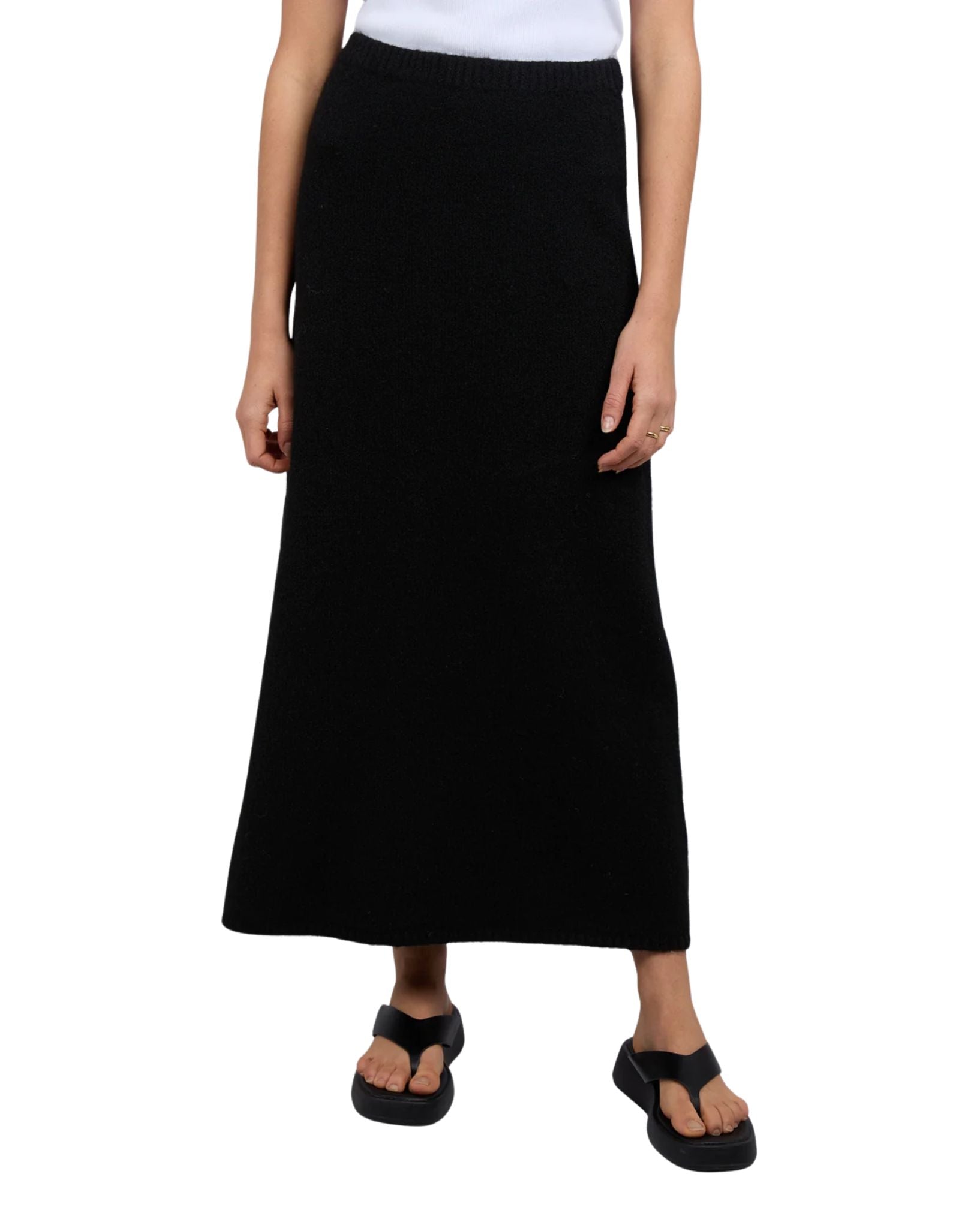 Silent Theory Willow Knit Maxi Skirt