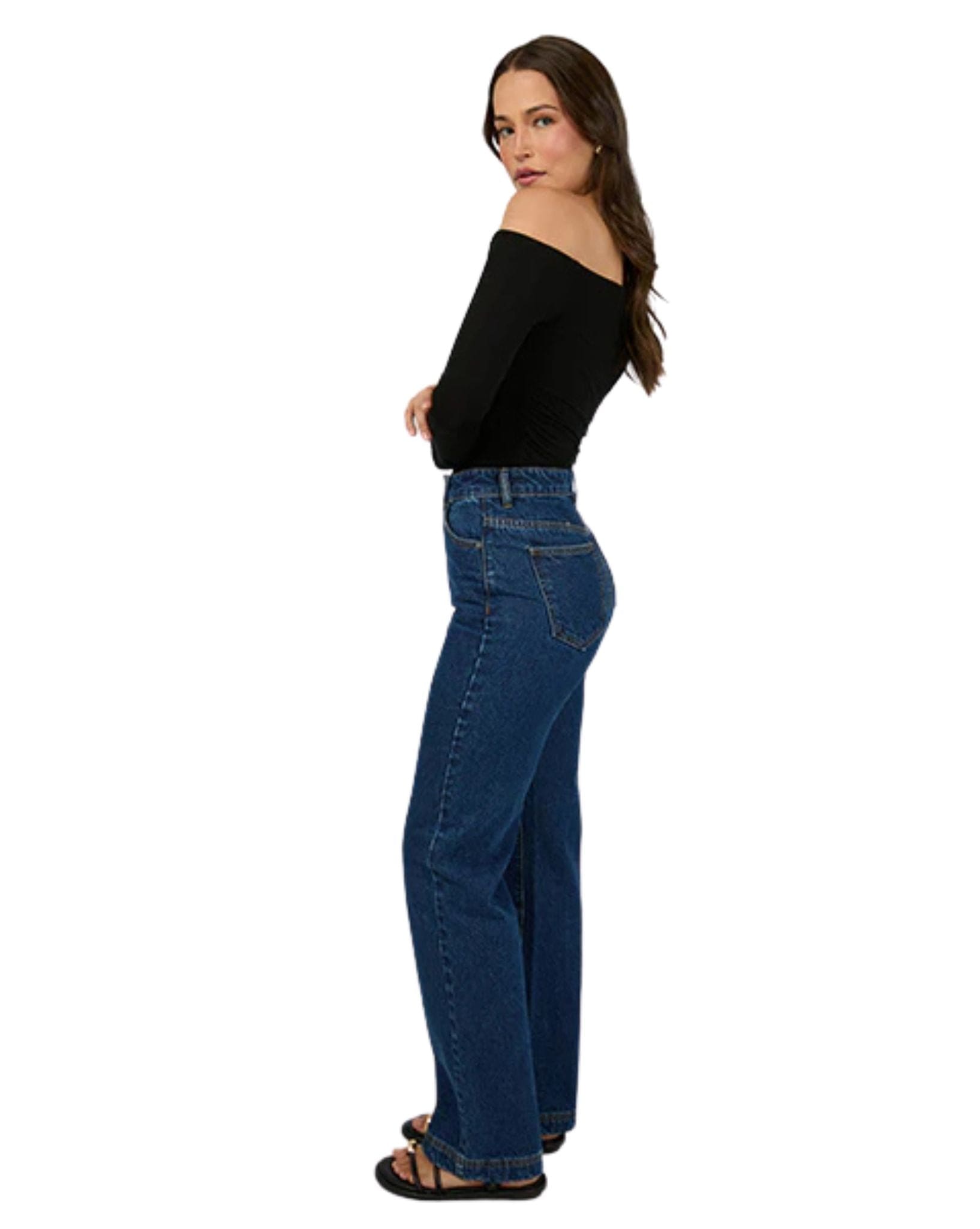 Silent Theory Womens Evie Ruched Long Sleeve