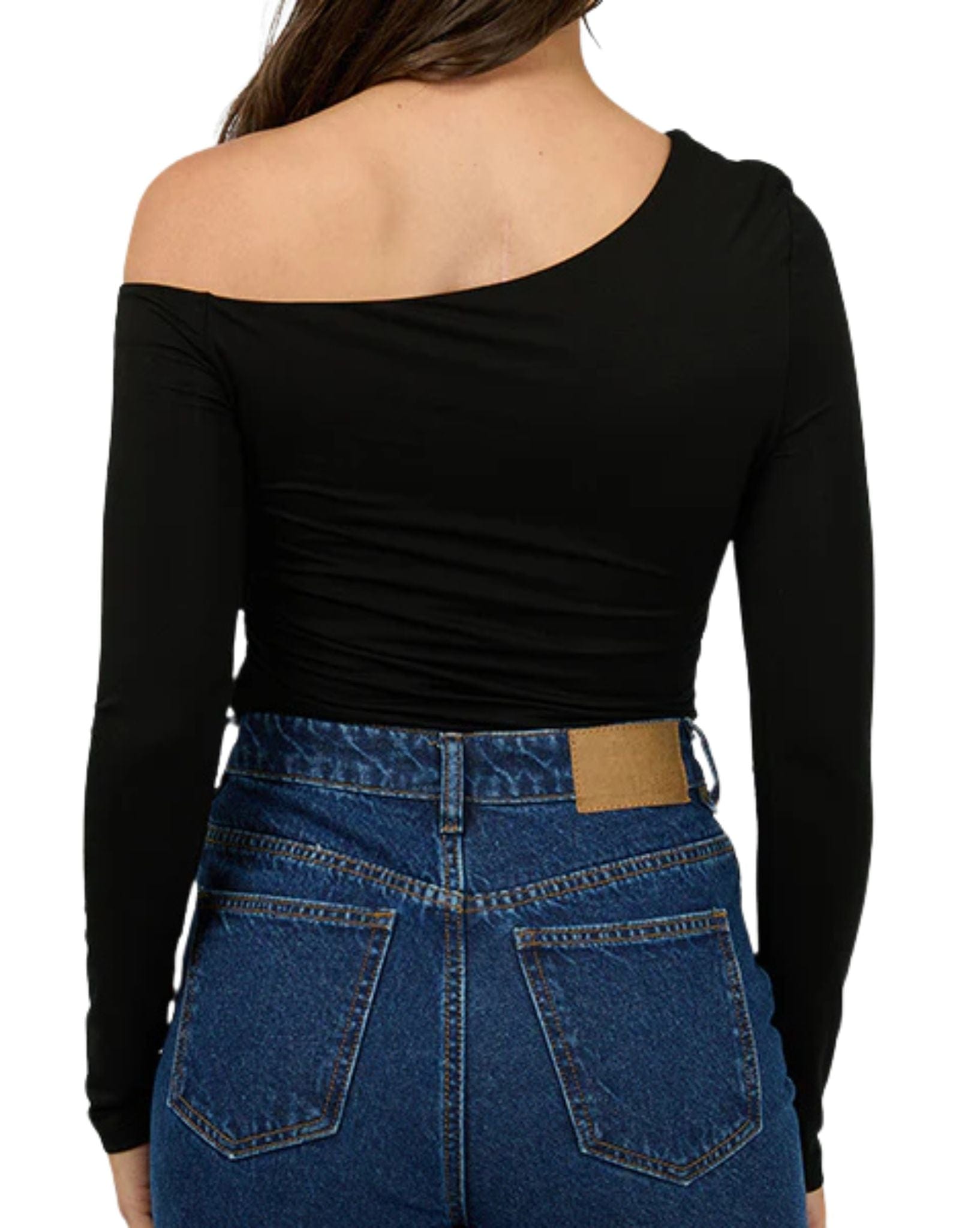 Silent Theory Womens Evie Ruched Long Sleeve