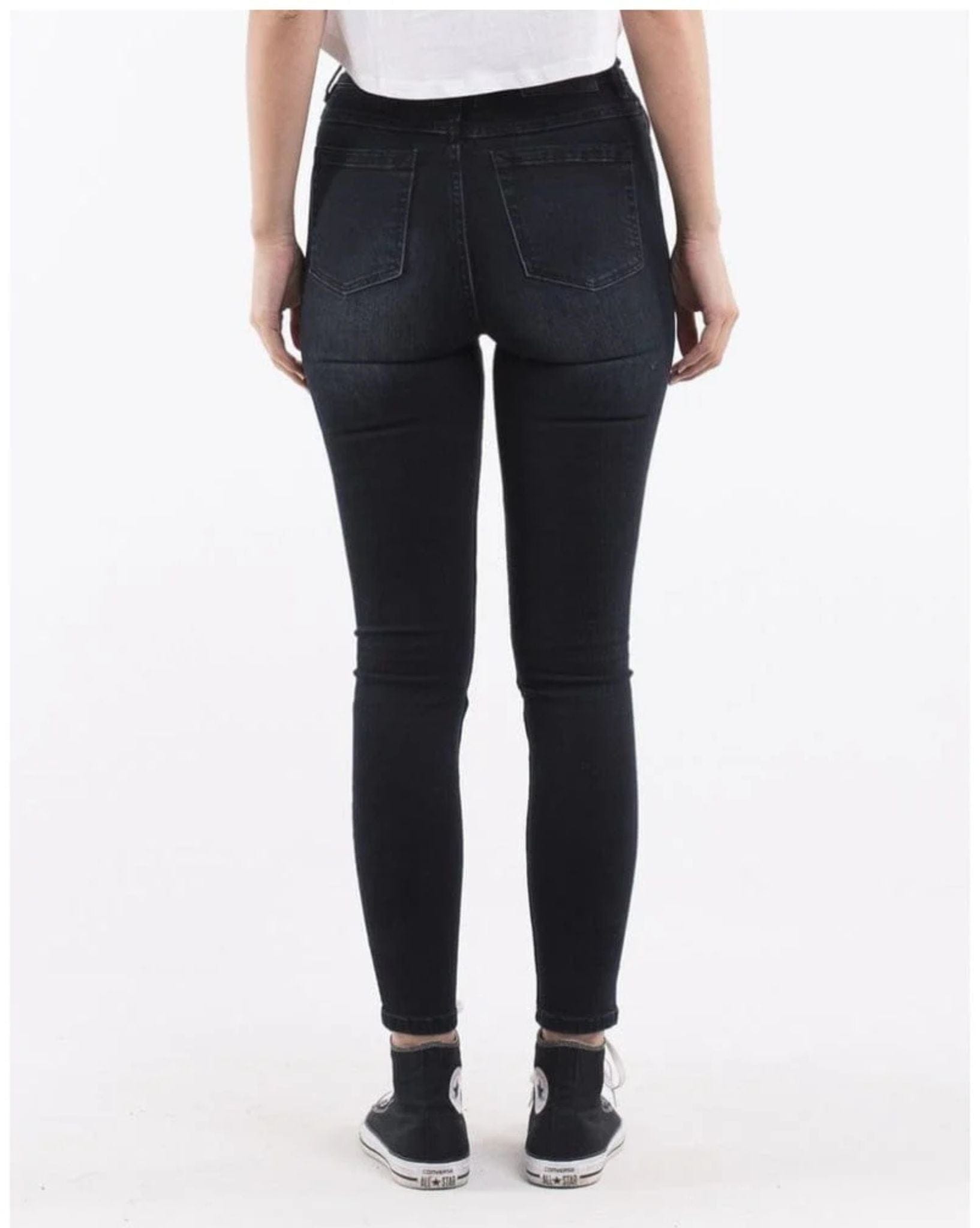 Silent Theory Womens Vice High Skinny Jean