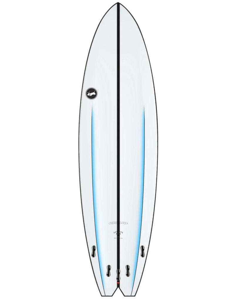 Skindog Surfboards Hydroplane - Thunderbolt Red Surfboard