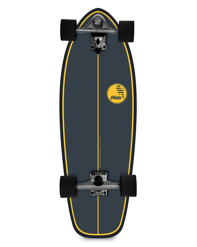 Slide Surfskates CMC Cold Gold 31” Surfskate