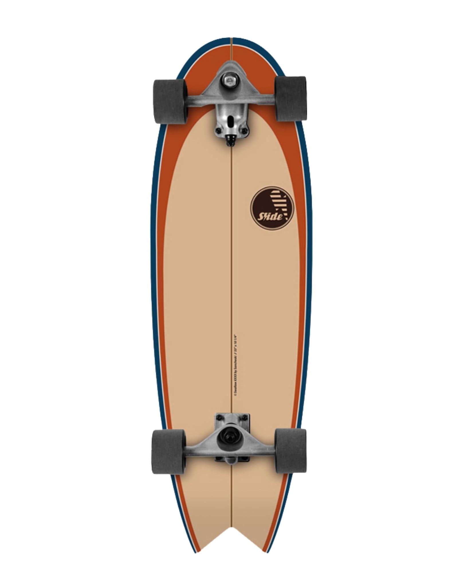 Slide Surfskates Swallow Kaolin 33" Surfskate