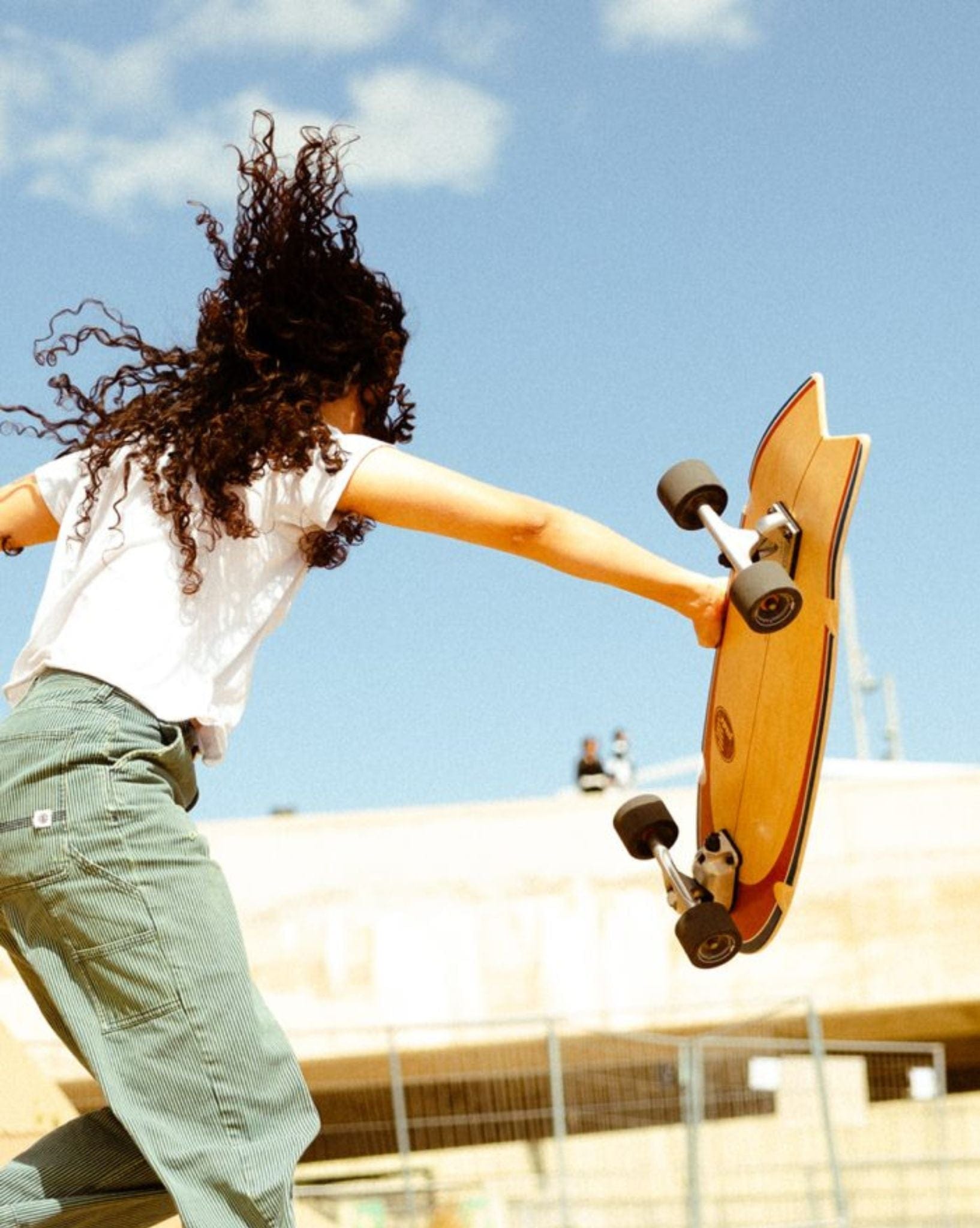 Slide Surfskates Swallow Kaolin 33" Surfskate