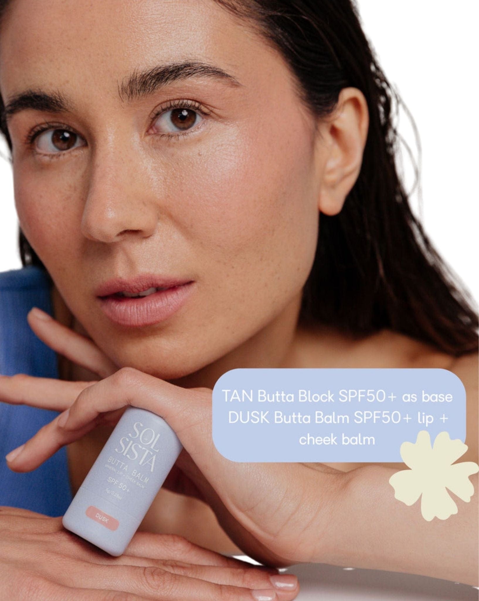 Sol Sista Butta Balm - Mineral Lip & Cheek Balm SPF 50+
