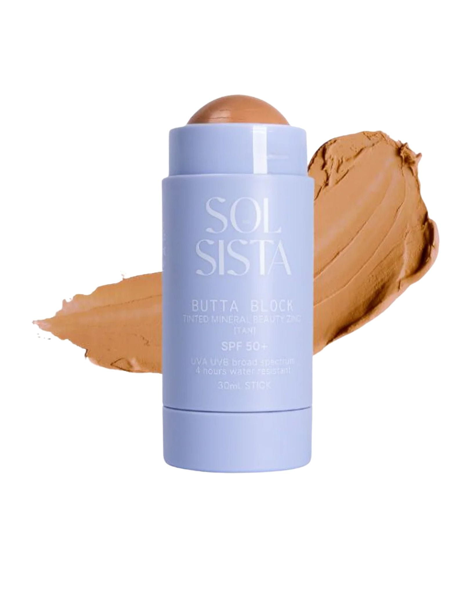 Sol Sista Butta Block™️ Mineral Tinted SPF50+ Sunscreen Balm