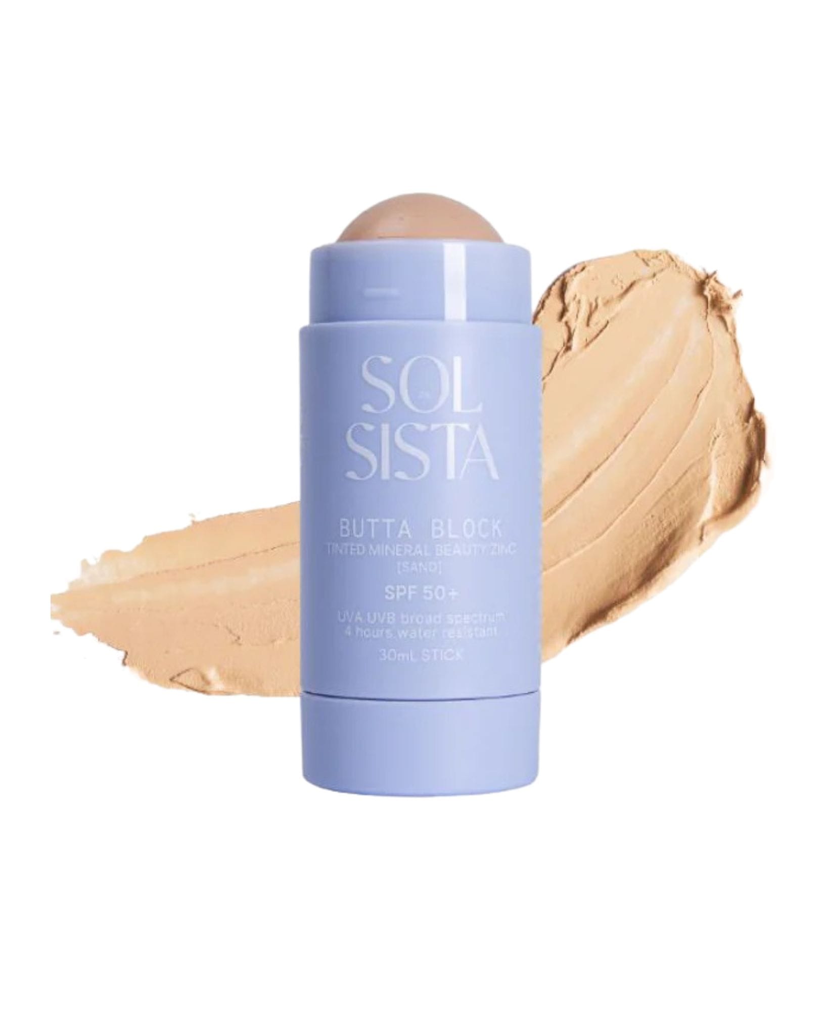 Sol Sista Butta Block™️ Mineral Tinted SPF50+ Sunscreen Balm